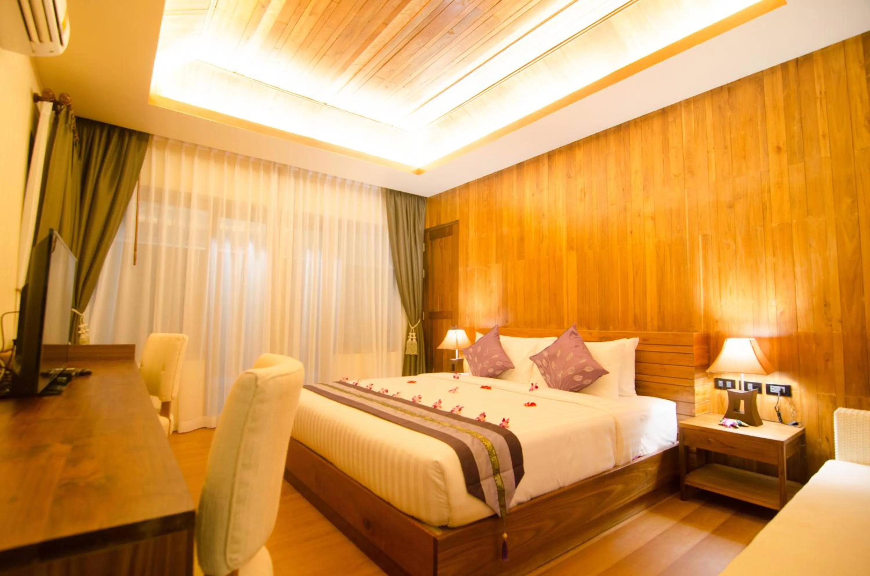 Bedroom, Bed in Koh Yao Yai Hillside Resort