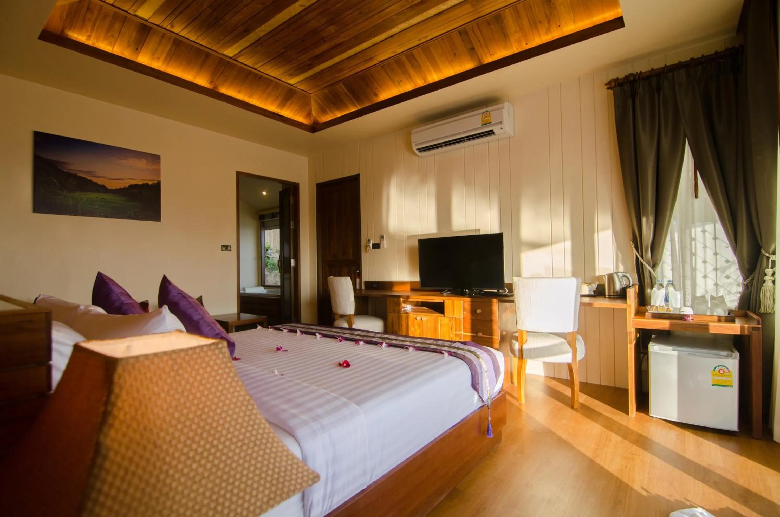Bedroom, Bed in Koh Yao Yai Hillside Resort