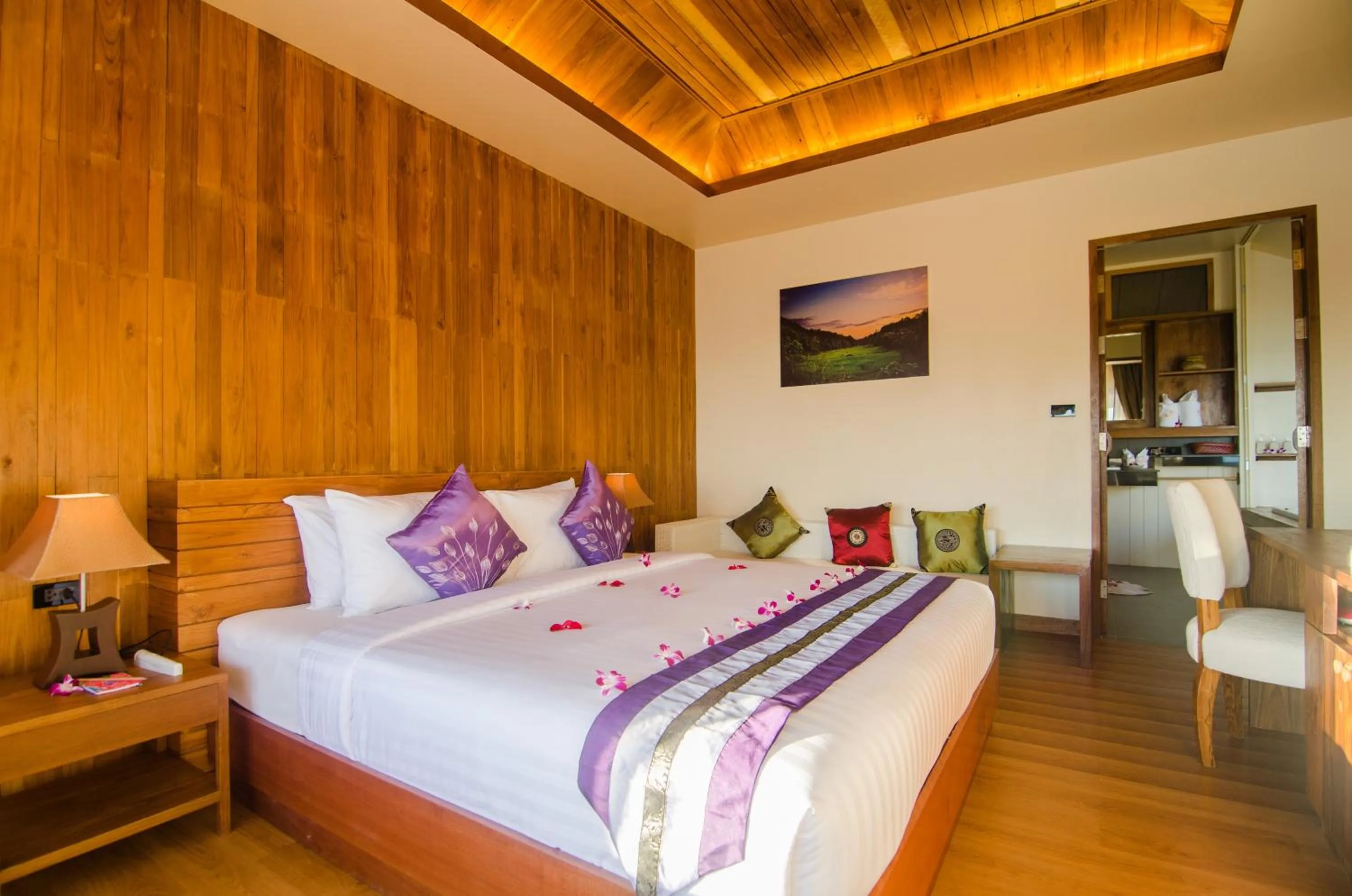Bedroom, Bed in Koh Yao Yai Hillside Resort