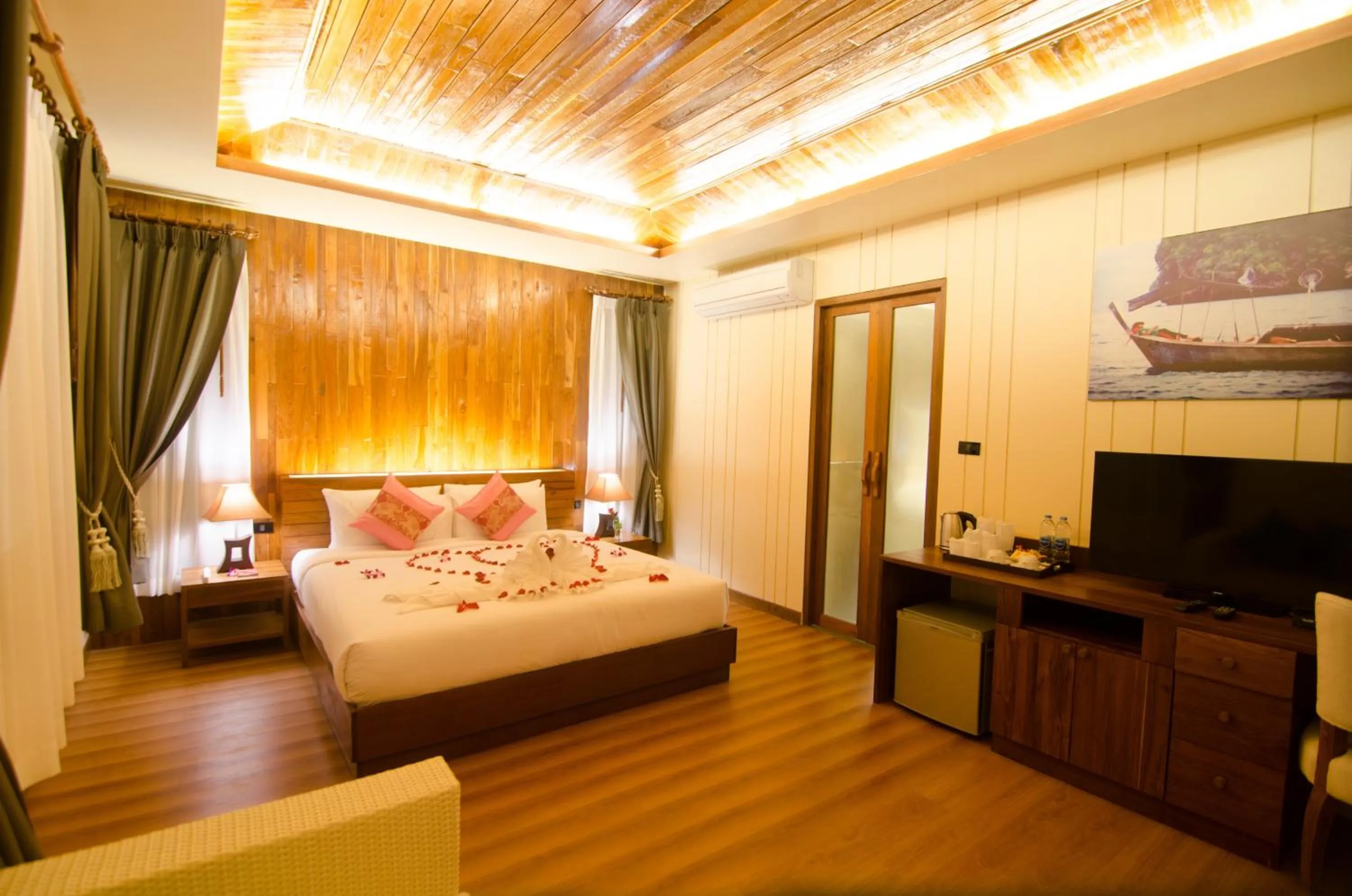 Bedroom, Bed in Koh Yao Yai Hillside Resort