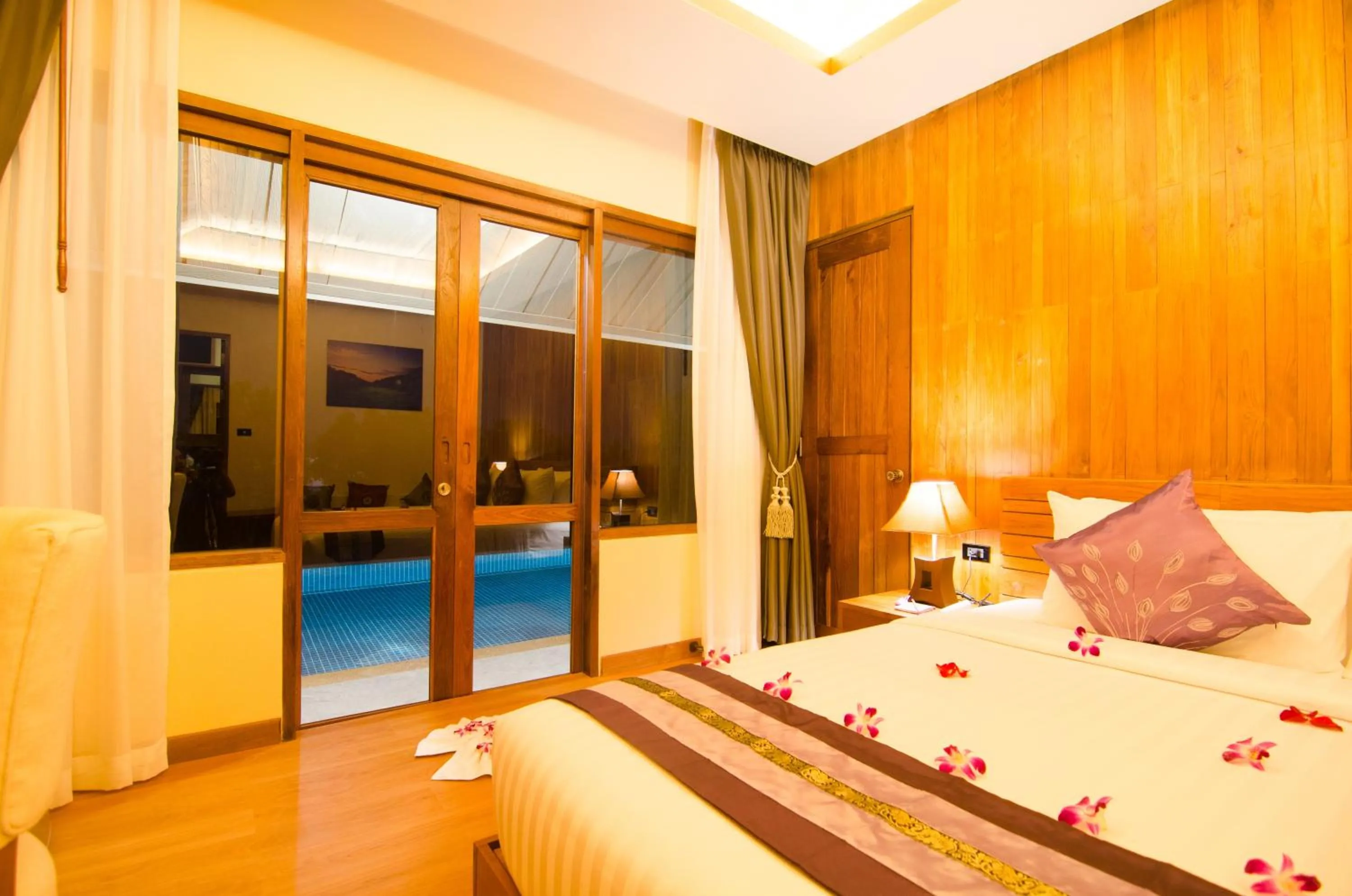 Bedroom, Bed in Koh Yao Yai Hillside Resort