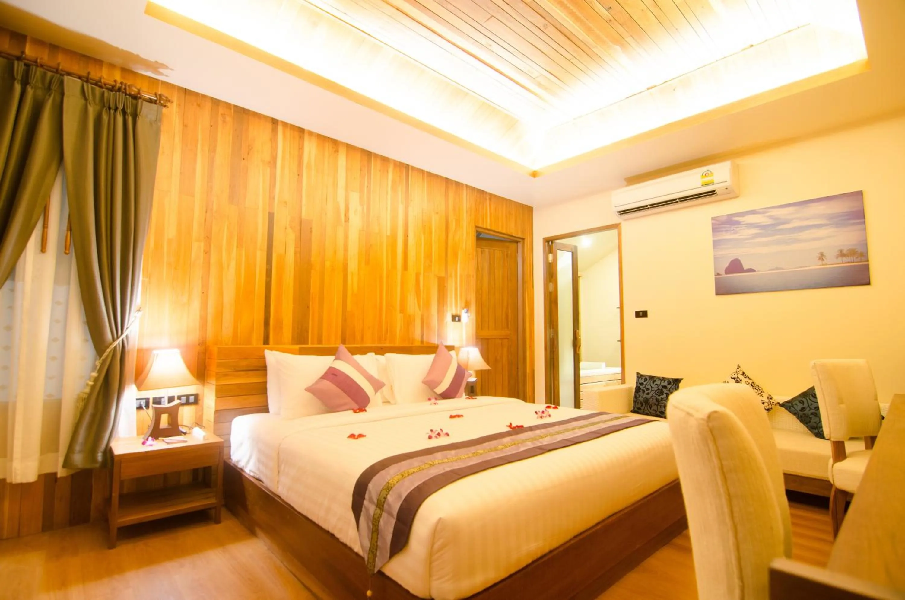 Bedroom, Bed in Koh Yao Yai Hillside Resort