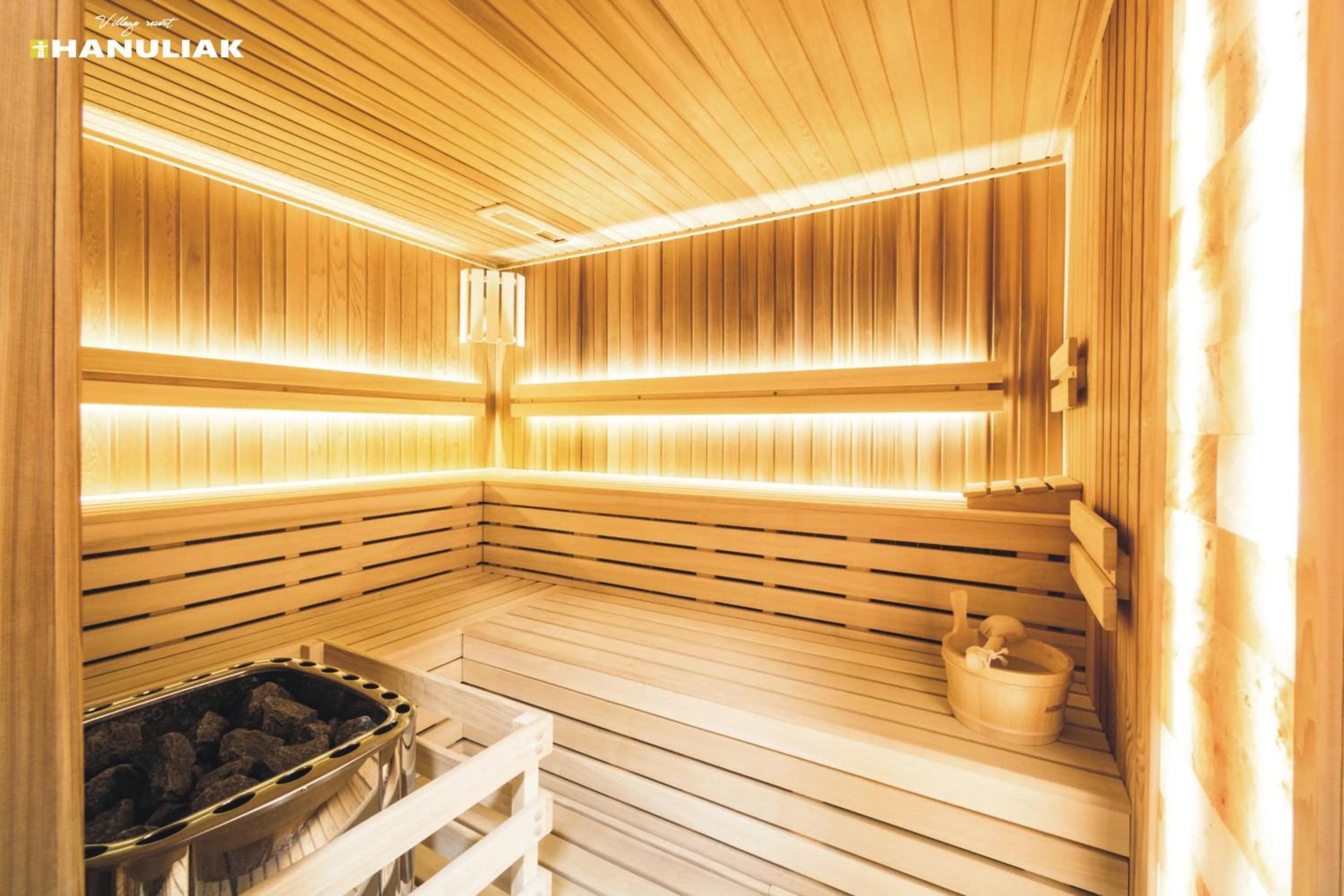 Sauna in Village Resort Hanuliak
