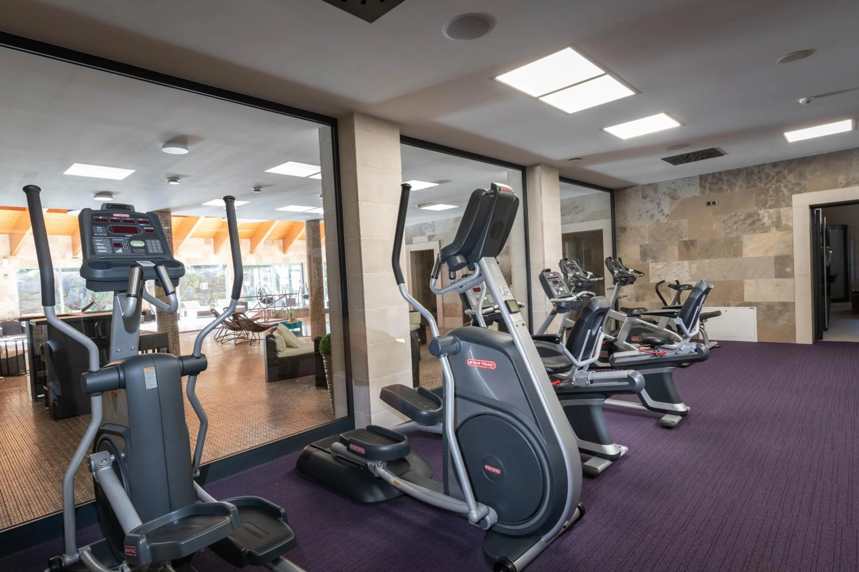 Fitness centre/facilities in Village Resort Hanuliak