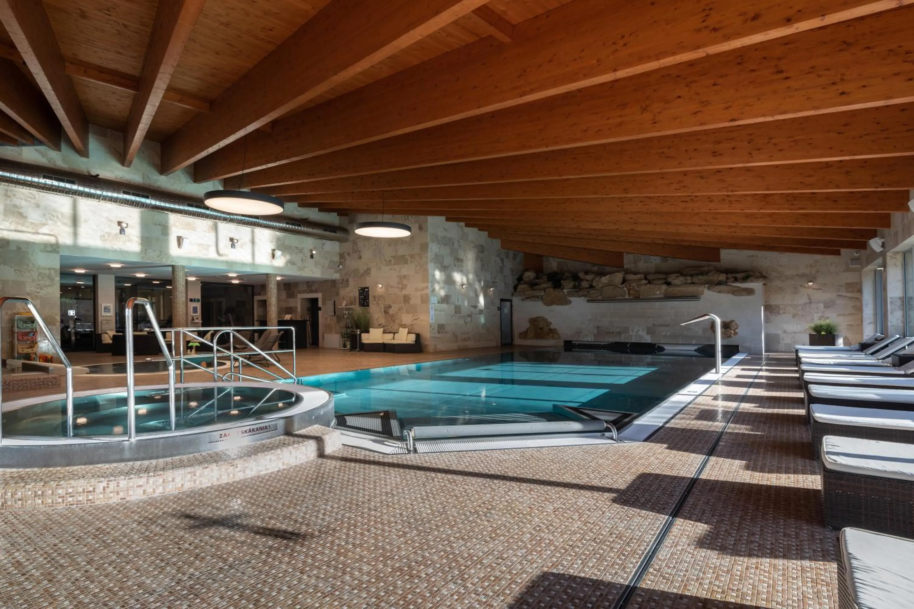 Swimming pool in Village Resort Hanuliak