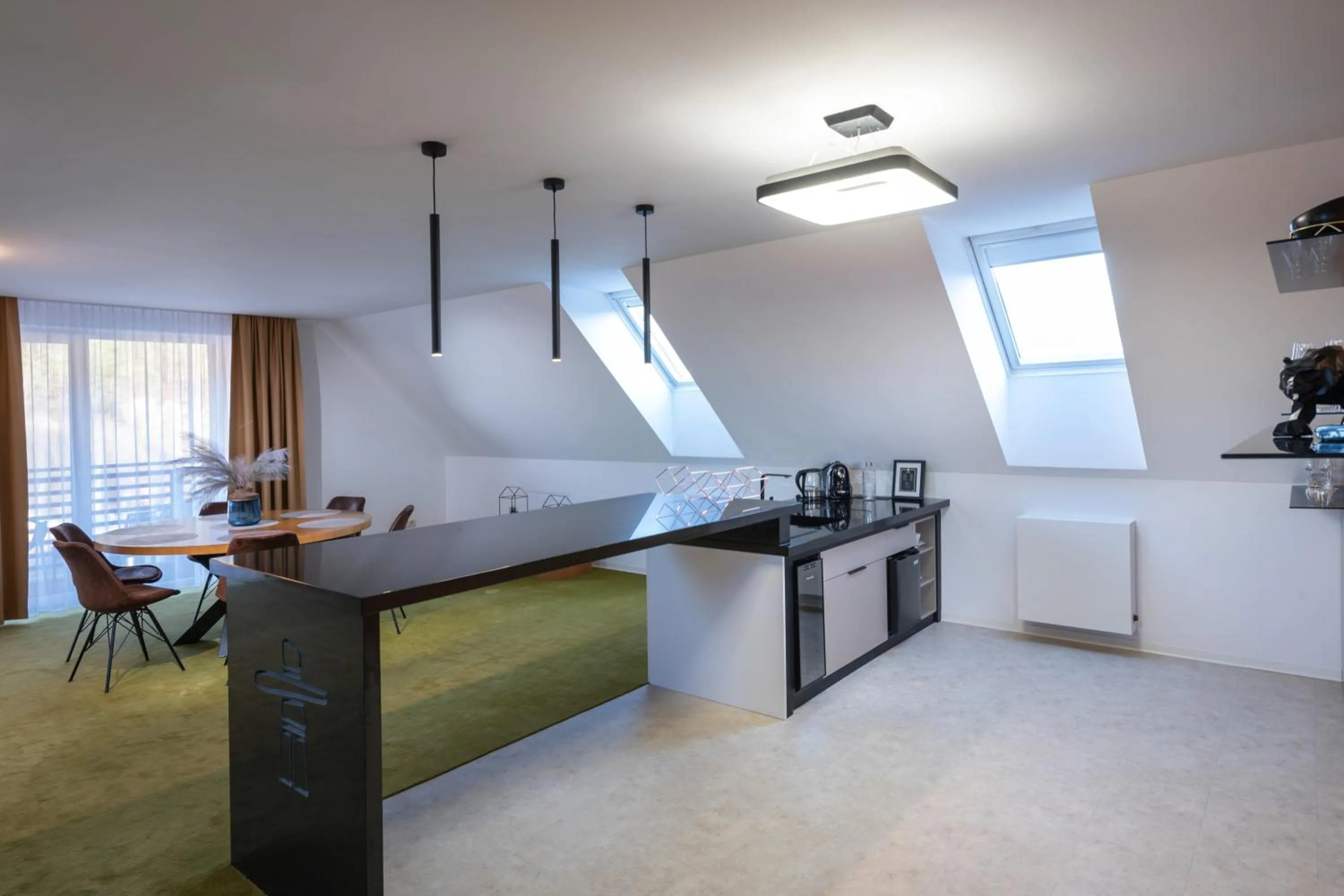 Kitchen or kitchenette in Village Resort Hanuliak