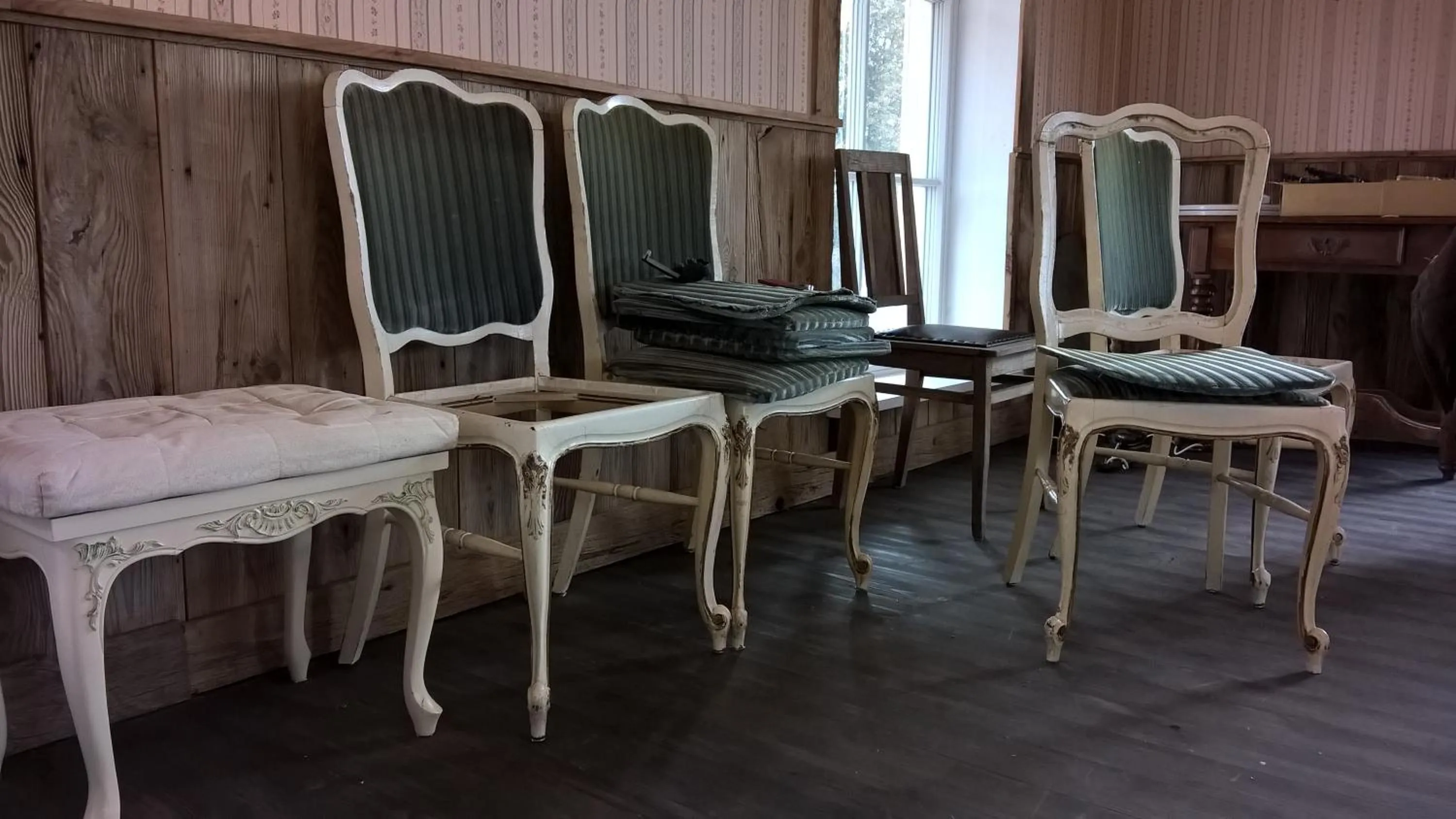 Decorative detail, Bed in Labanoras