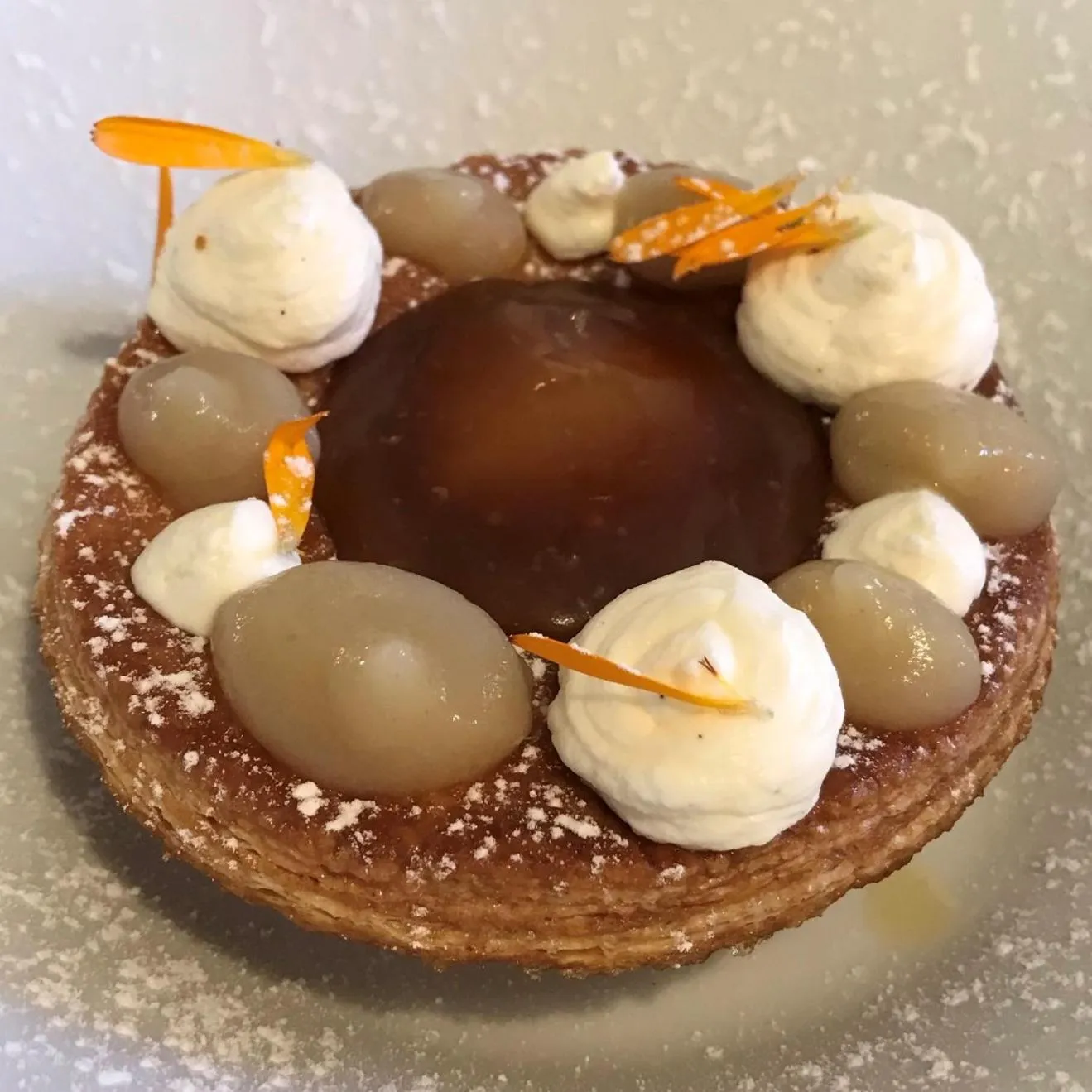 Food close-up in L'Auberg'ine - Maison Glenn Anna