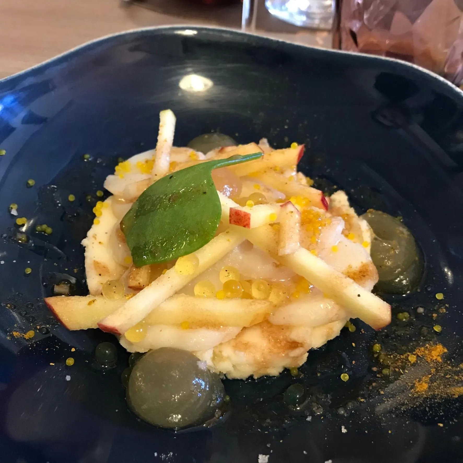 Food close-up in L'Auberg'ine - Maison Glenn Anna