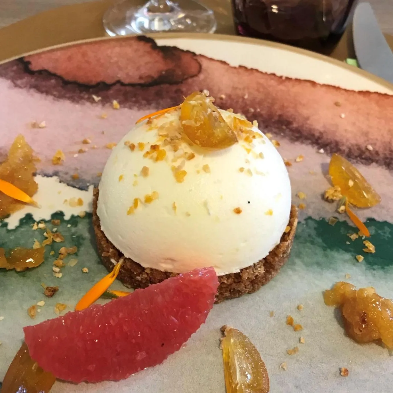 Food close-up in L'Auberg'ine - Maison Glenn Anna