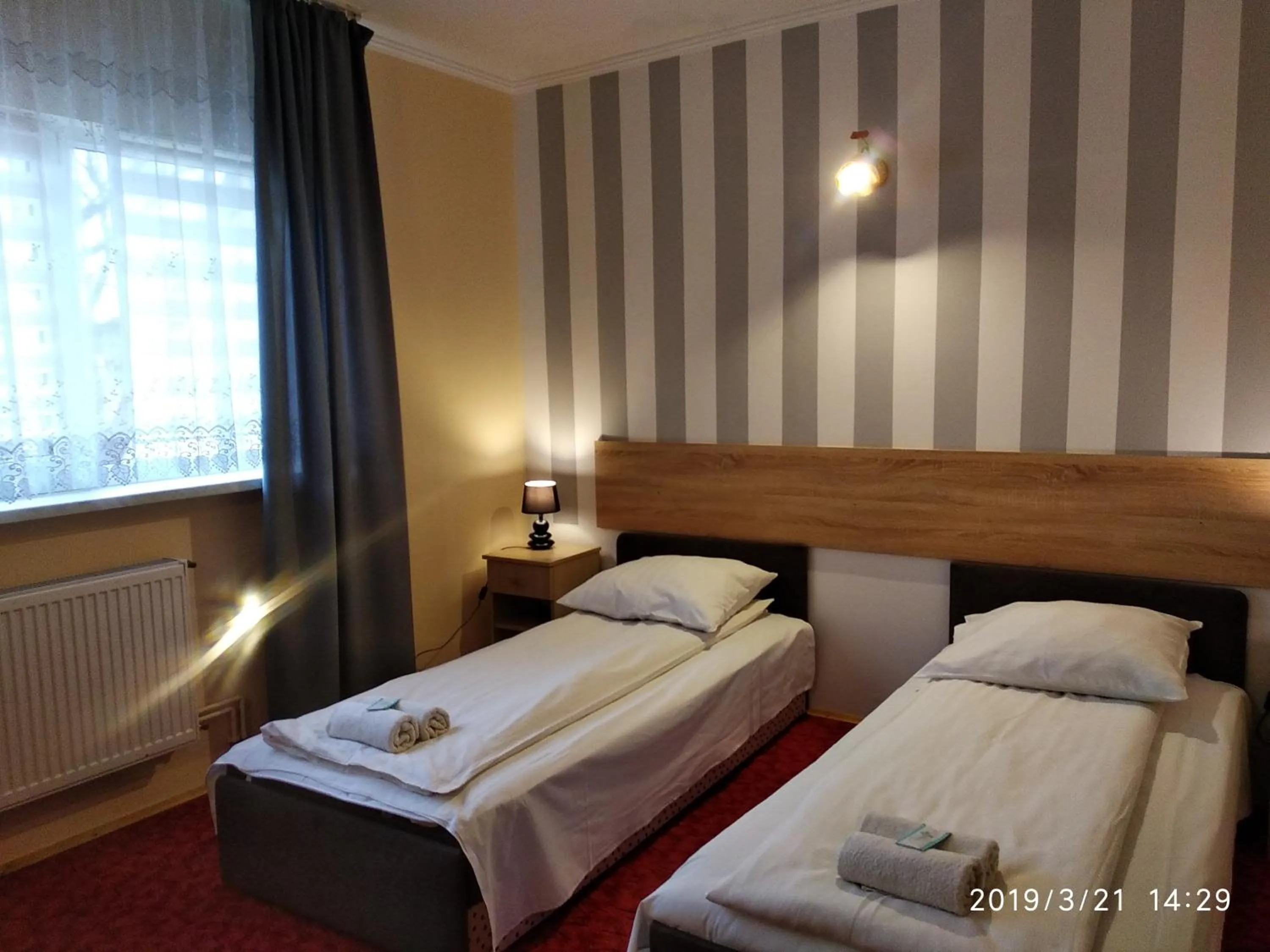Bed in Hotelik Krakowiak
