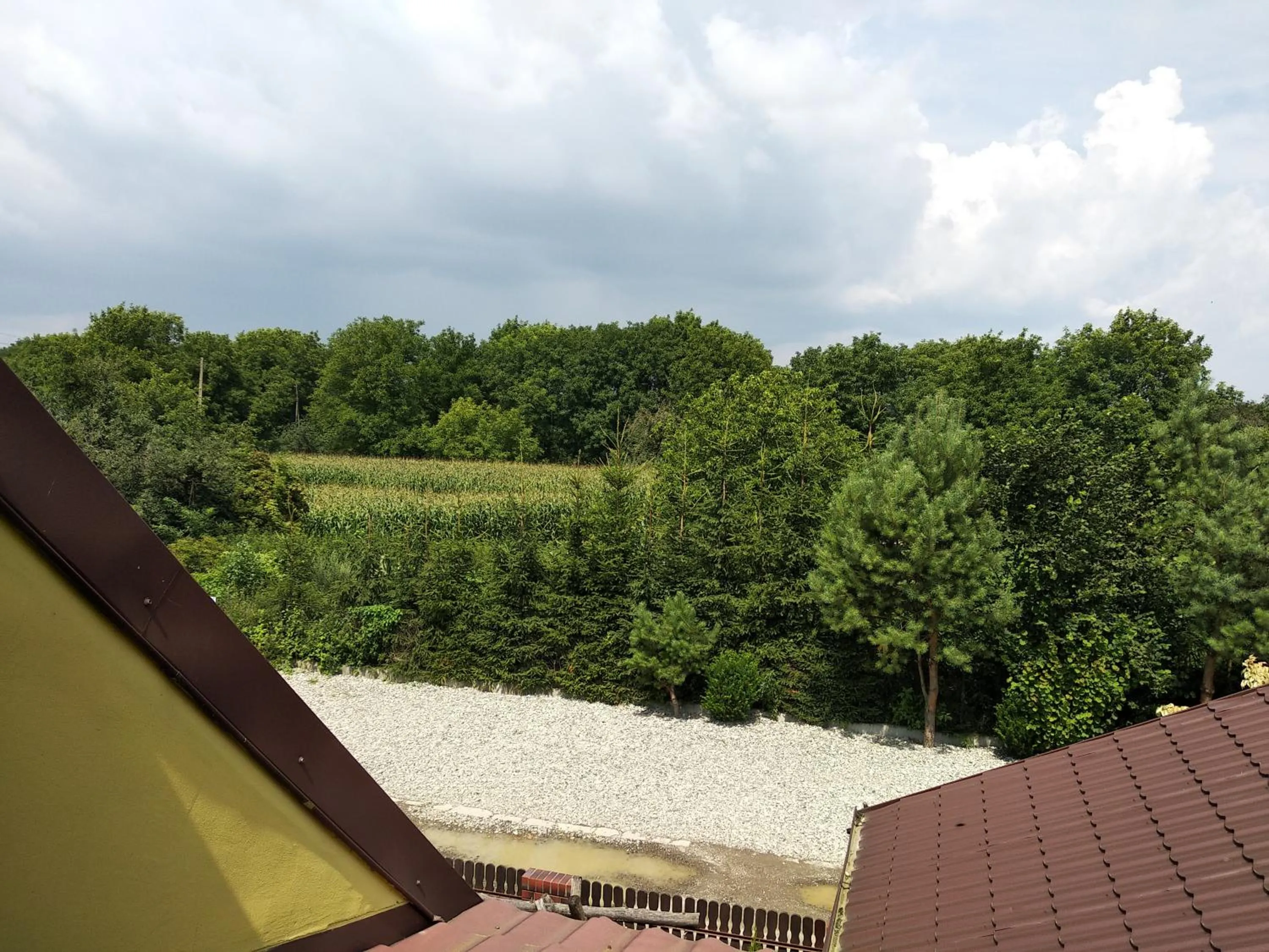 Quiet street view in Hotelik Krakowiak