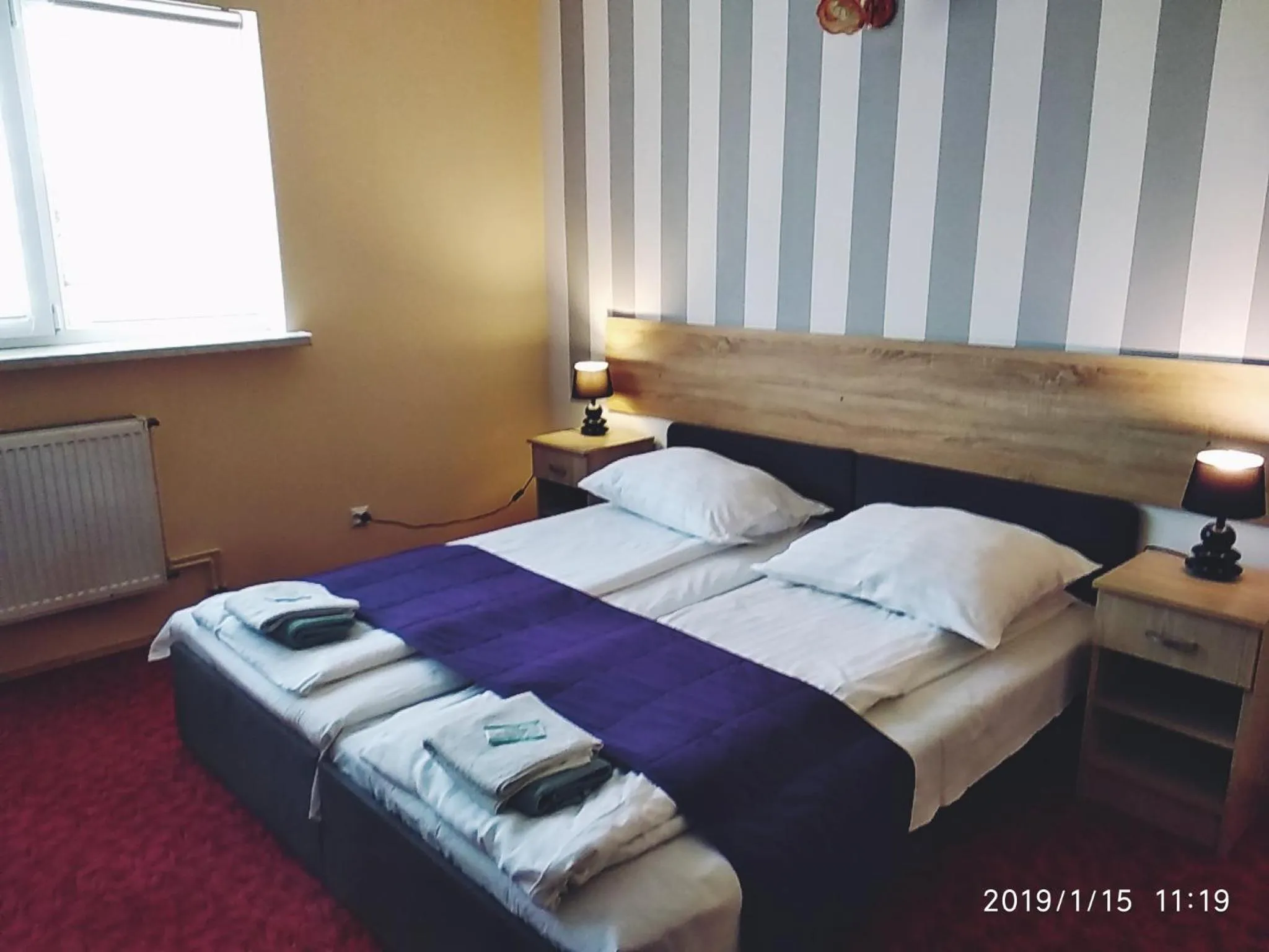 Bed in Hotelik Krakowiak