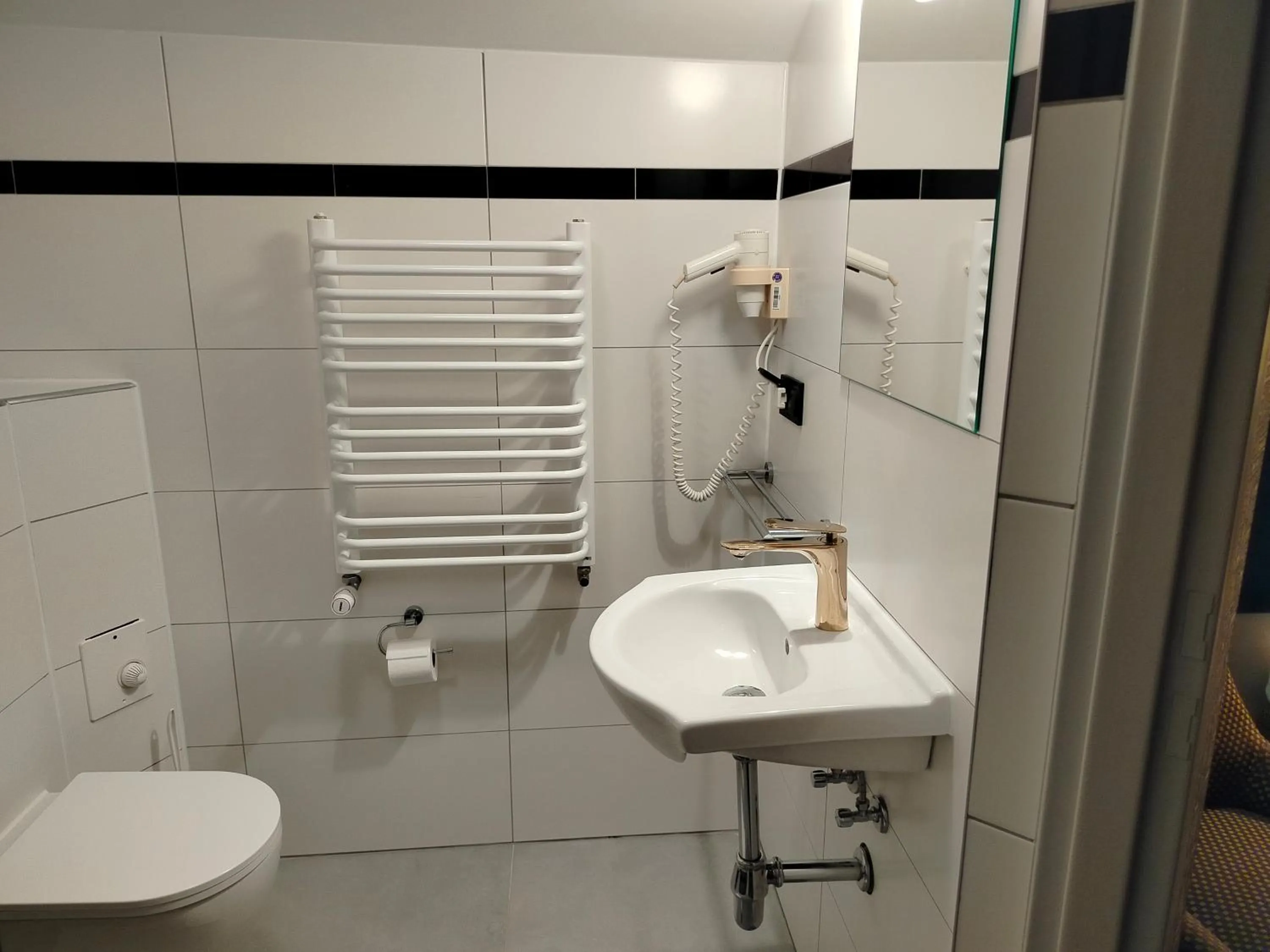 Shower in Hotelik Krakowiak
