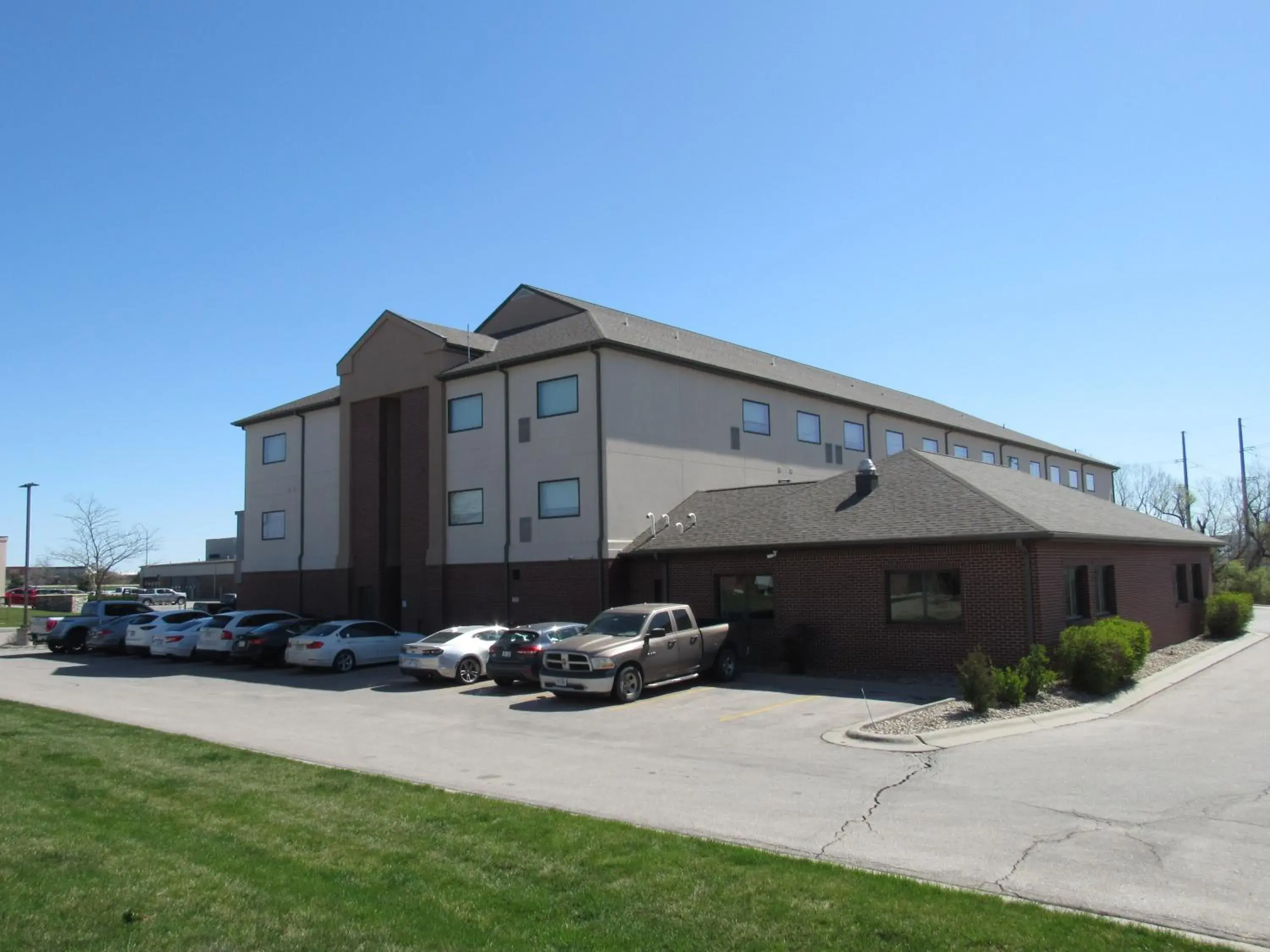 Property building in Holiday Inn Express Hotel & Suites Lincoln South by IHG Property building in Holiday Inn Express Hotel & Suites Lincoln South by IHG