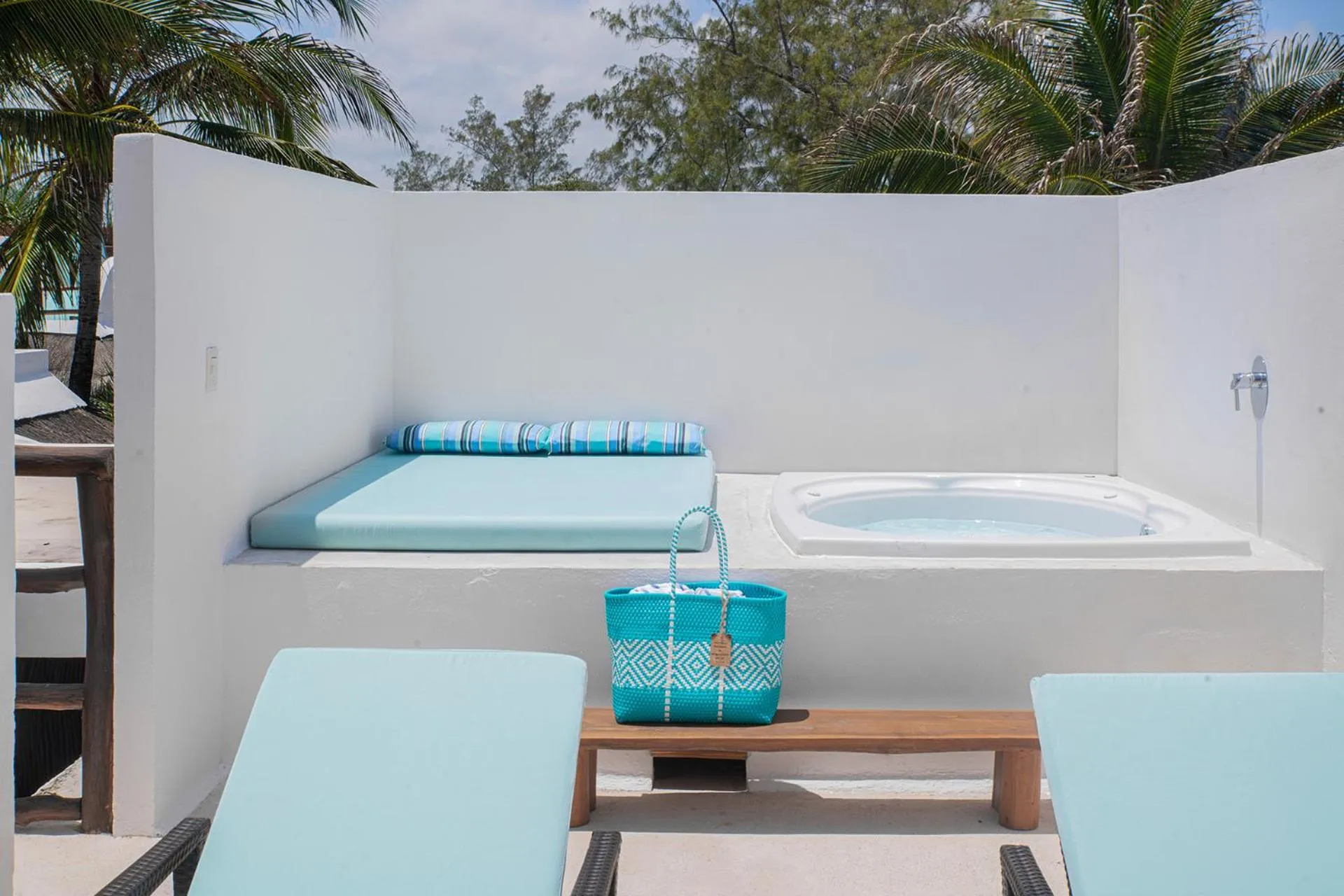 Hot Tub in Cabanas Tulum- Beach Hotel & Spa