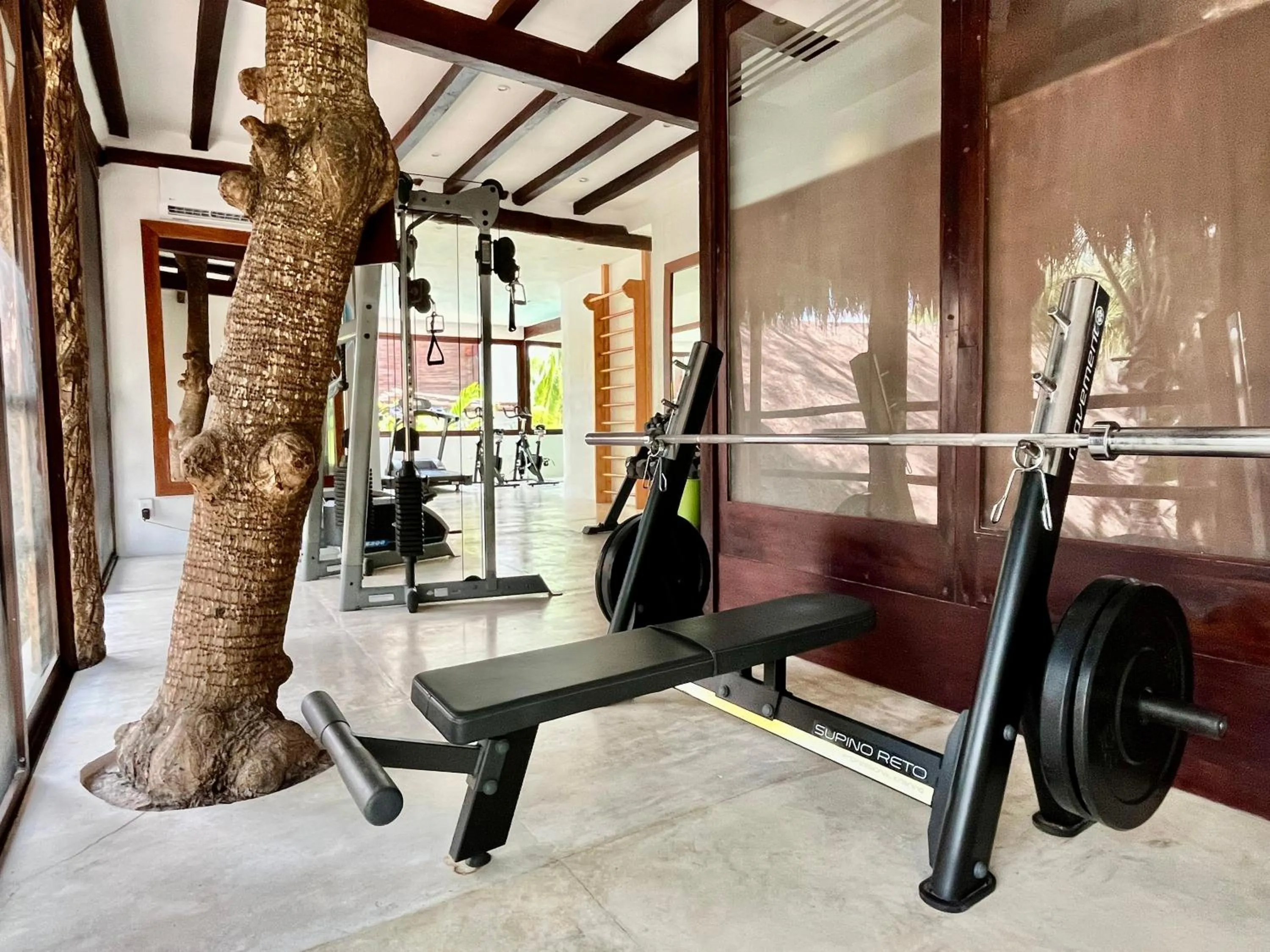 Fitness centre/facilities in Cabanas Tulum- Beach Hotel & Spa