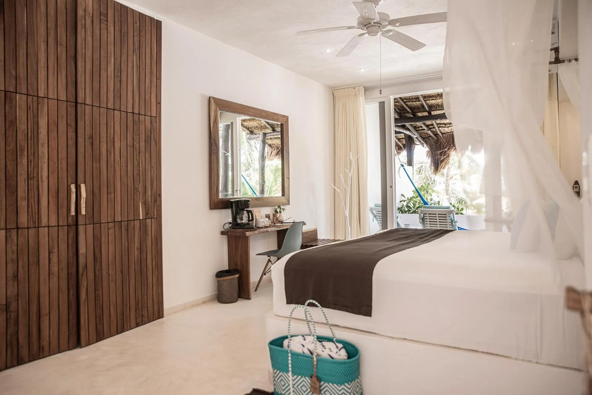 Bedroom, Bed in Cabanas Tulum- Beach Hotel & Spa