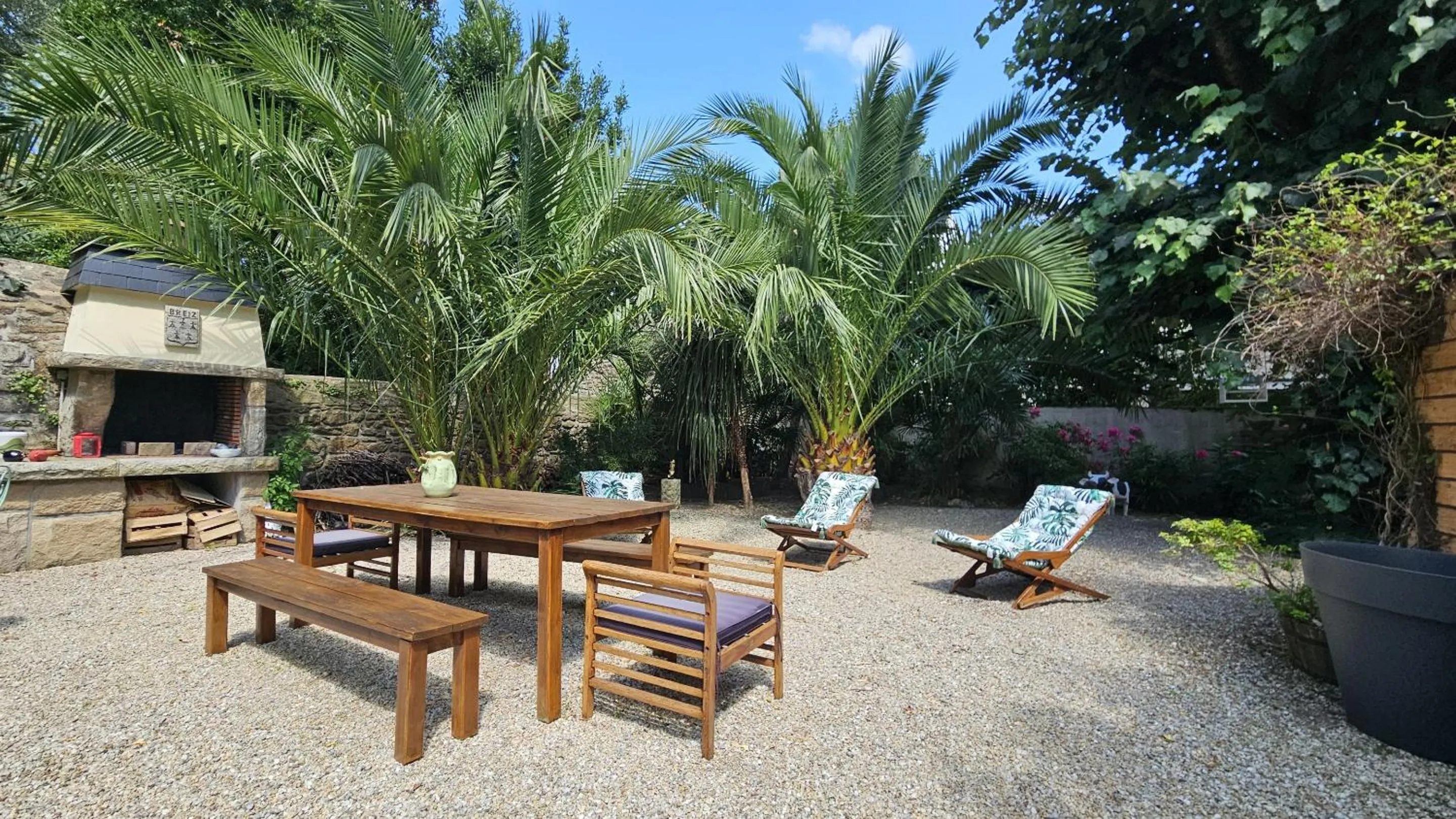 Garden in La Villa Côté Cour