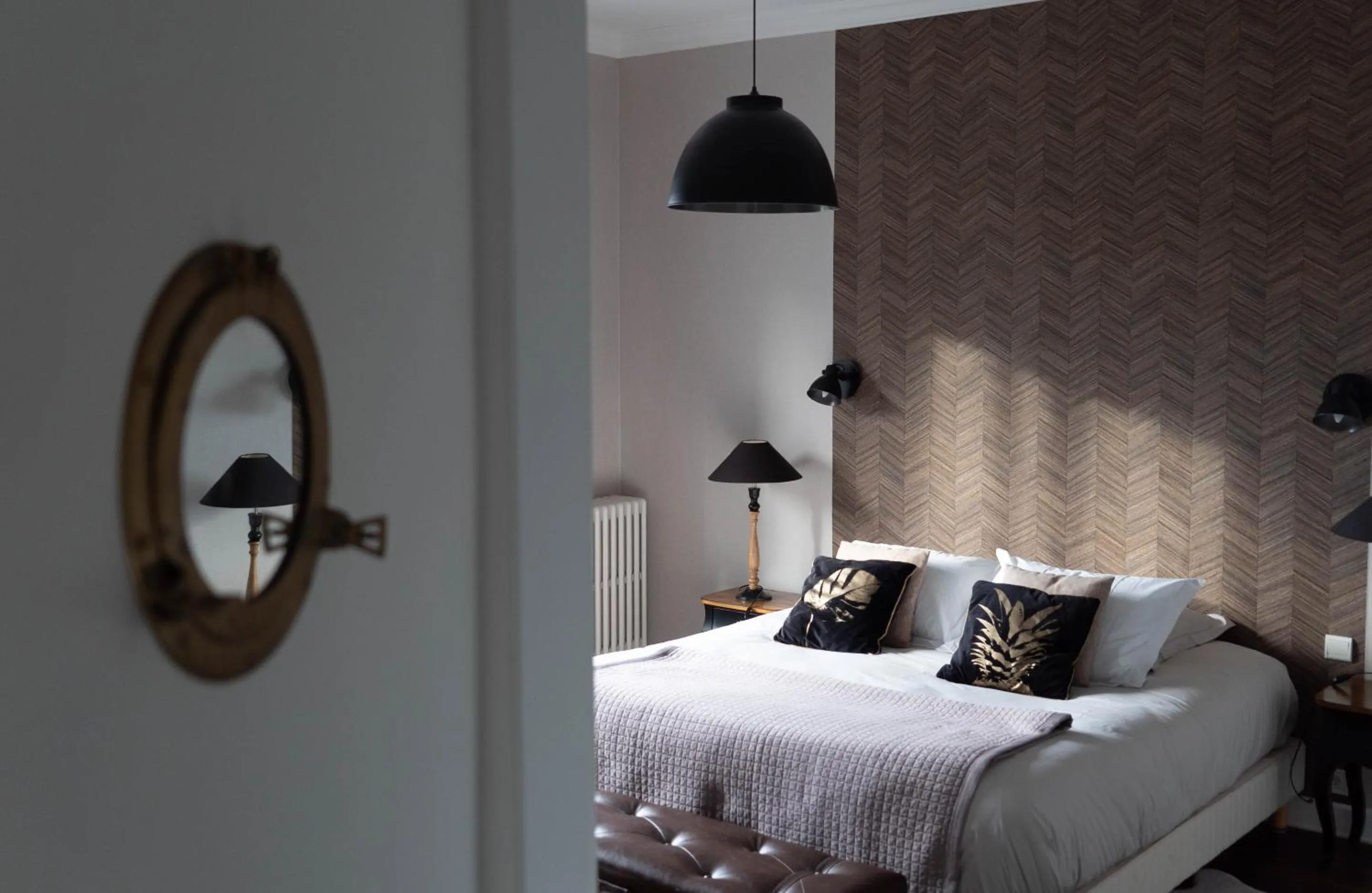 Bedroom, Bed in La Villa Côté Cour