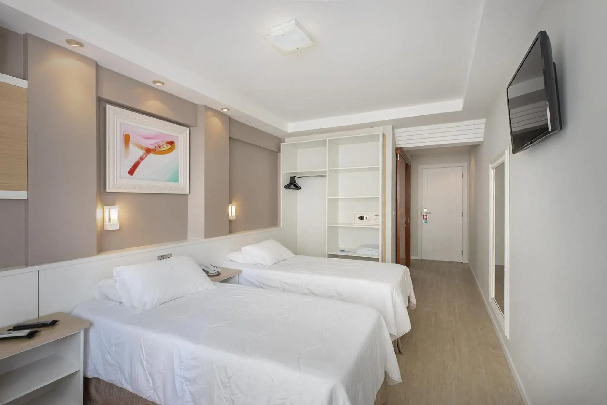 Bed in Miramar Hotel Bed in Miramar Hotel