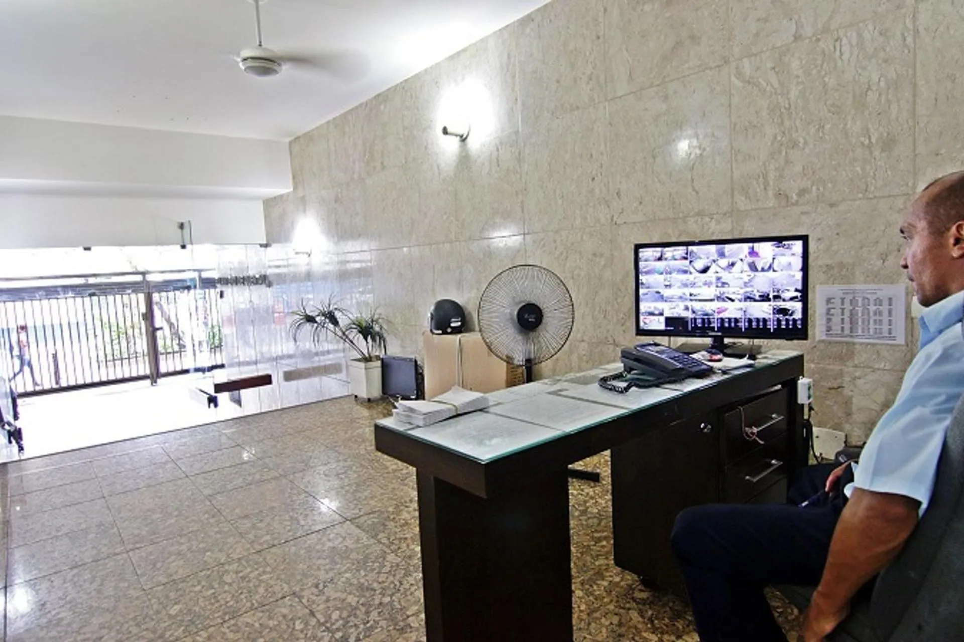 Lobby or reception in Rio Spot Homes Leblon D026