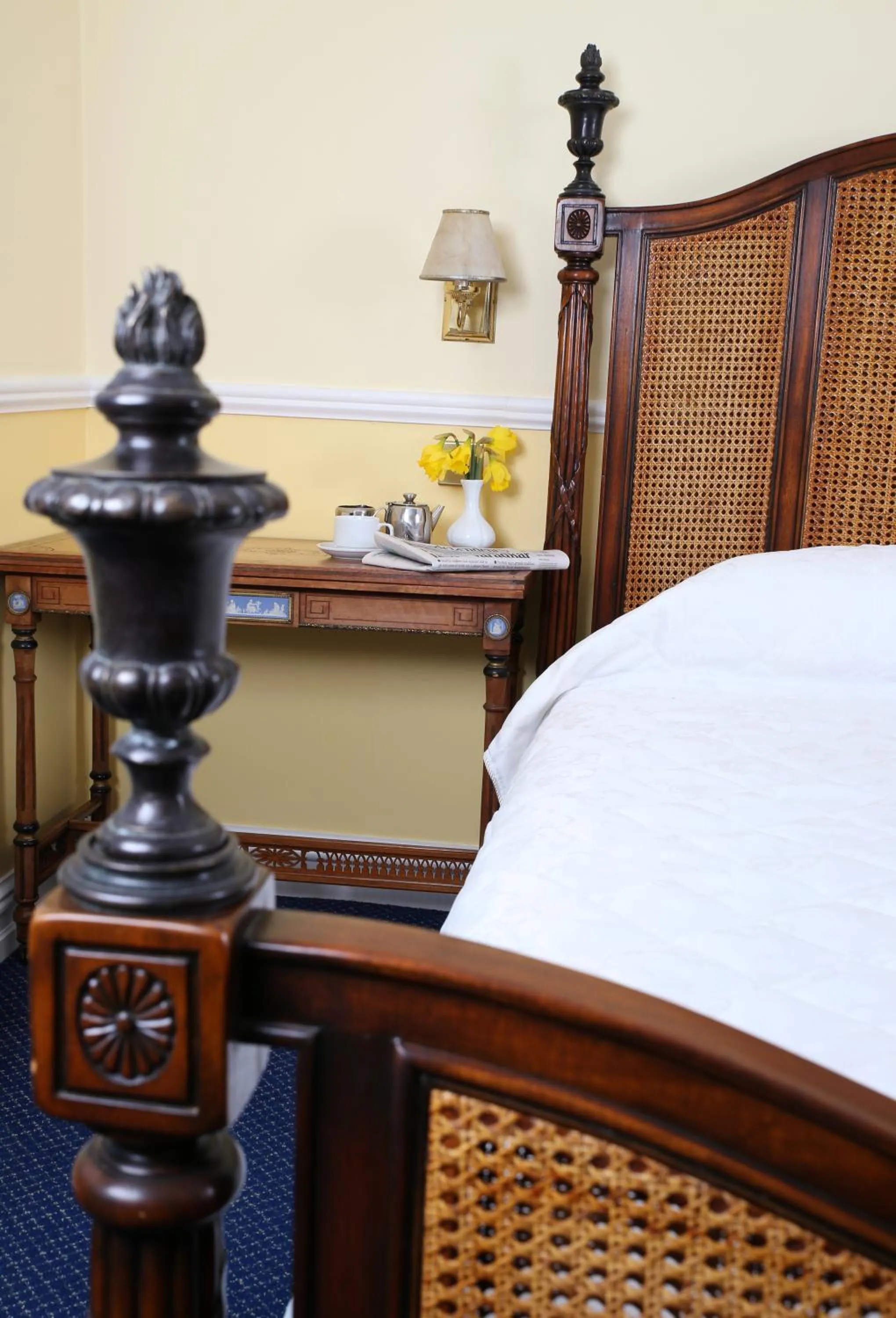 Bed in Reddans of Bettystown Luxury Bed & Breakfast, Restaurant and Bar