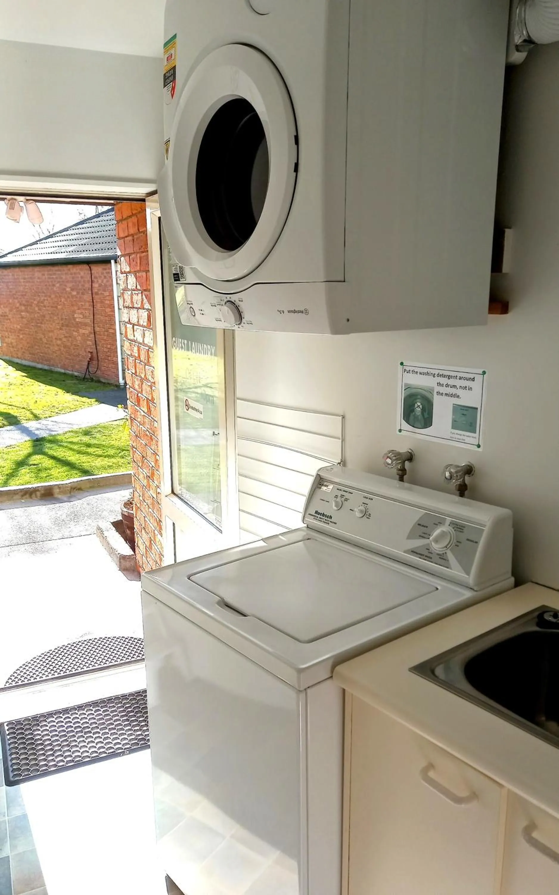 laundry in Northwood Motor Lodge