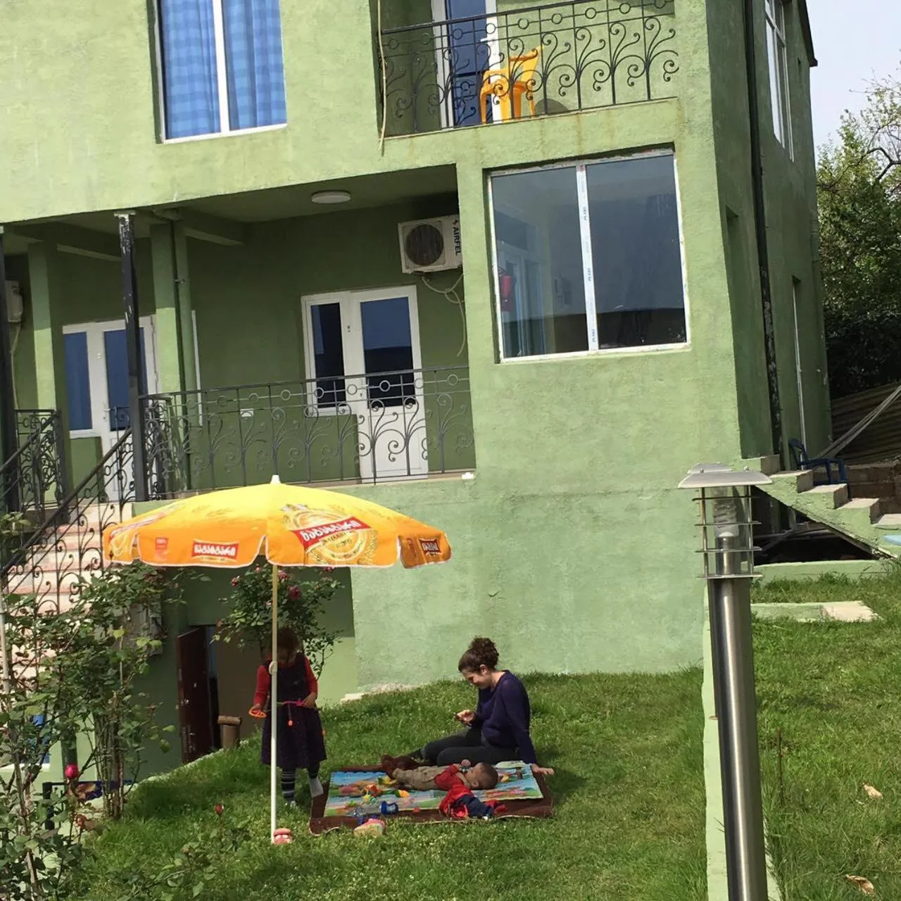 Balcony/Terrace in Inn Daviti