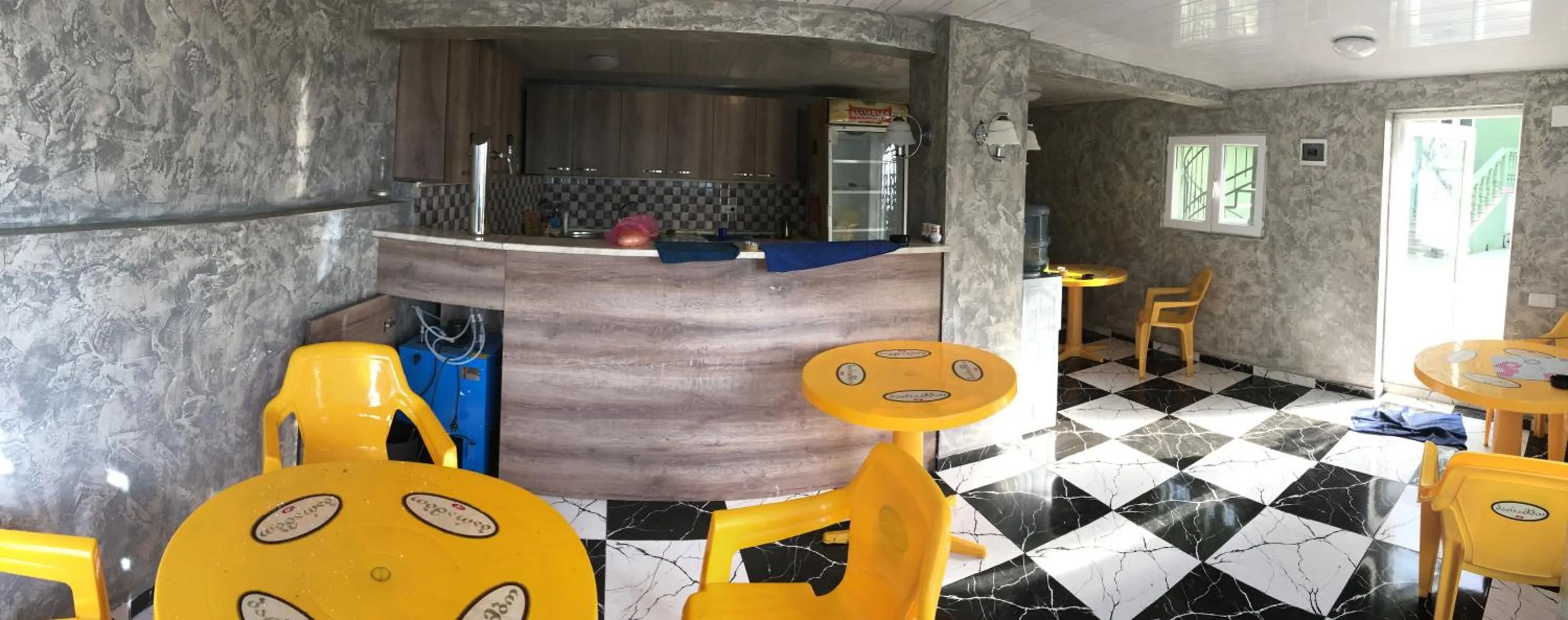 Kitchen or kitchenette in Inn Daviti