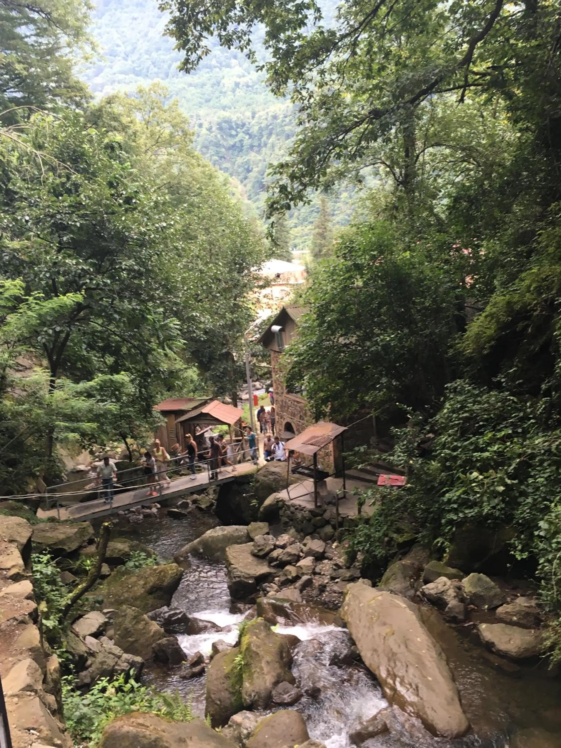 Mountain view in Inn Daviti