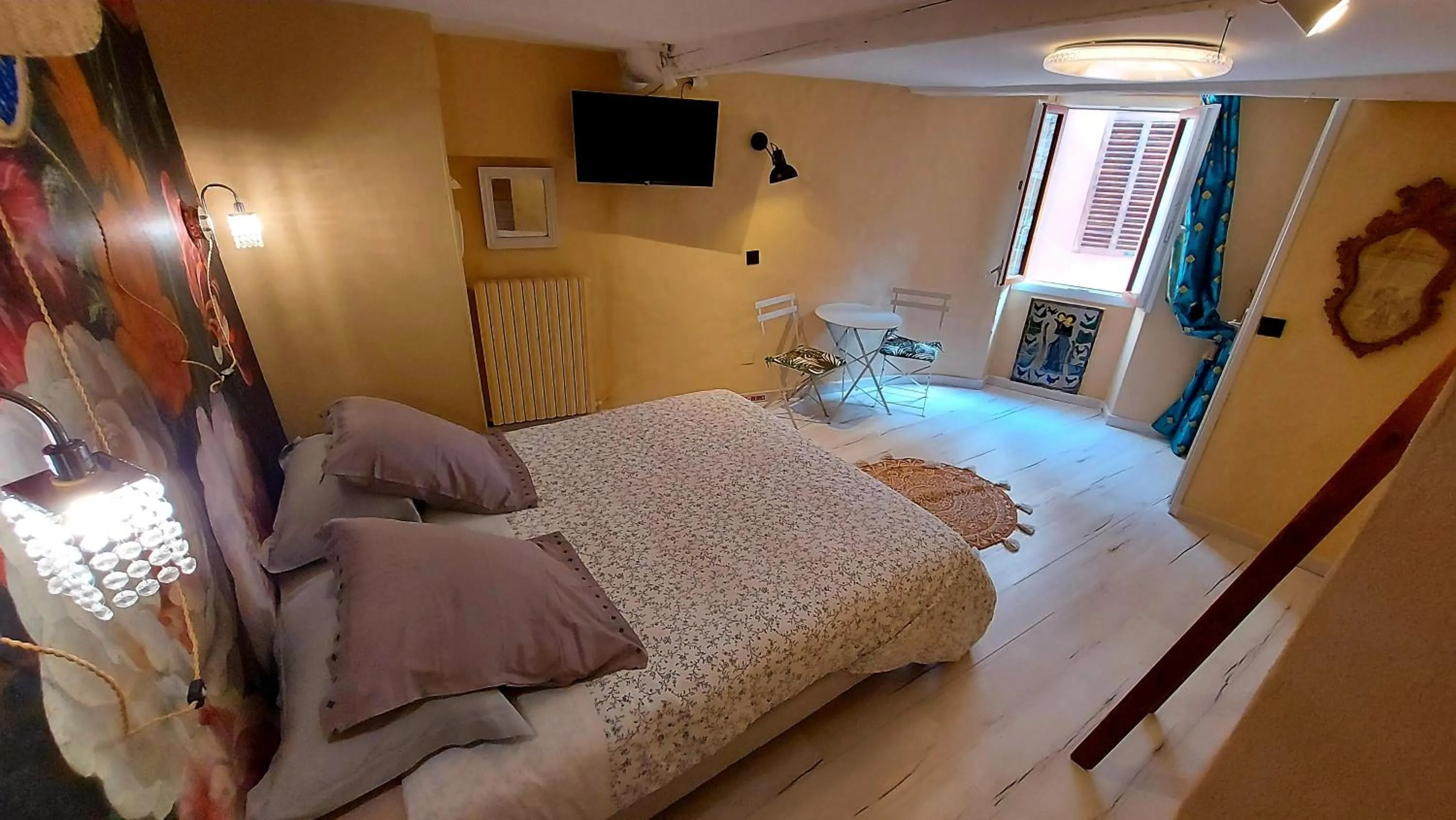 Bed in La Bombonière & Spa