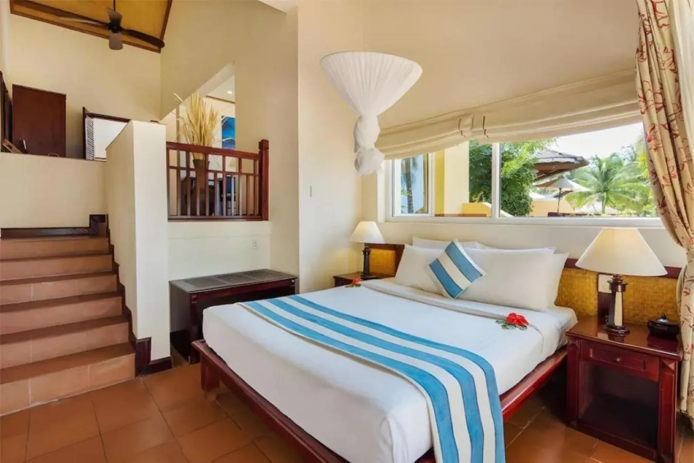 Bed in Victoria Phan Thiet Beach Resort & Spa