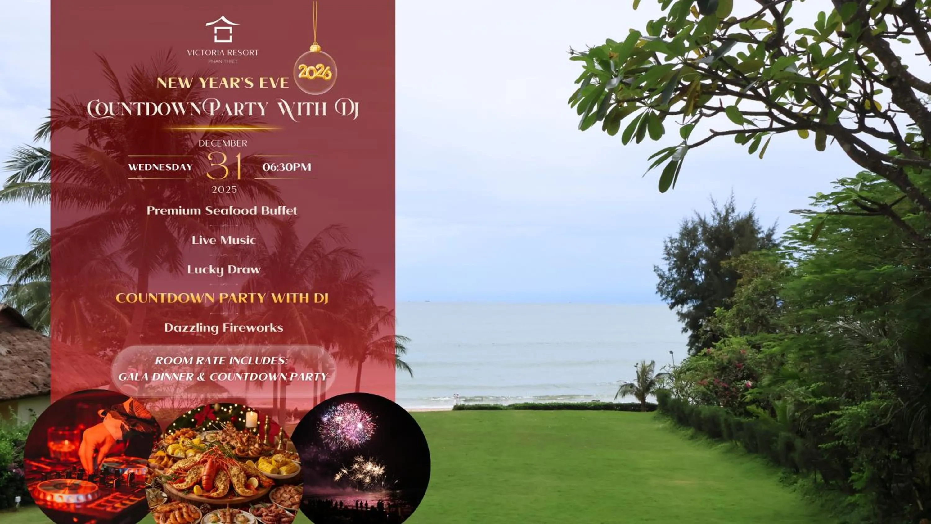 Natural landscape in Victoria Phan Thiet Beach Resort & Spa