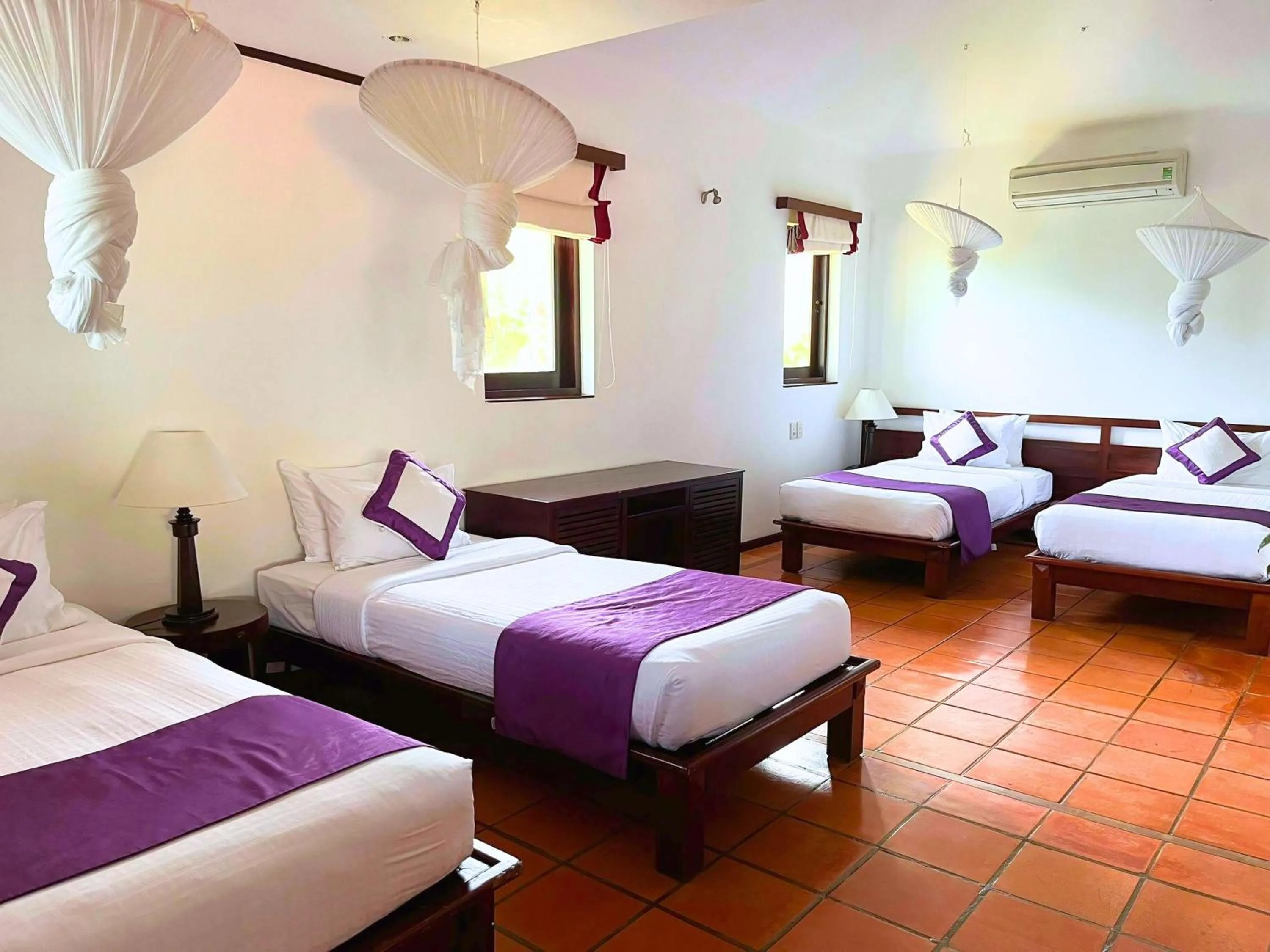 Bed in Victoria Phan Thiet Beach Resort & Spa