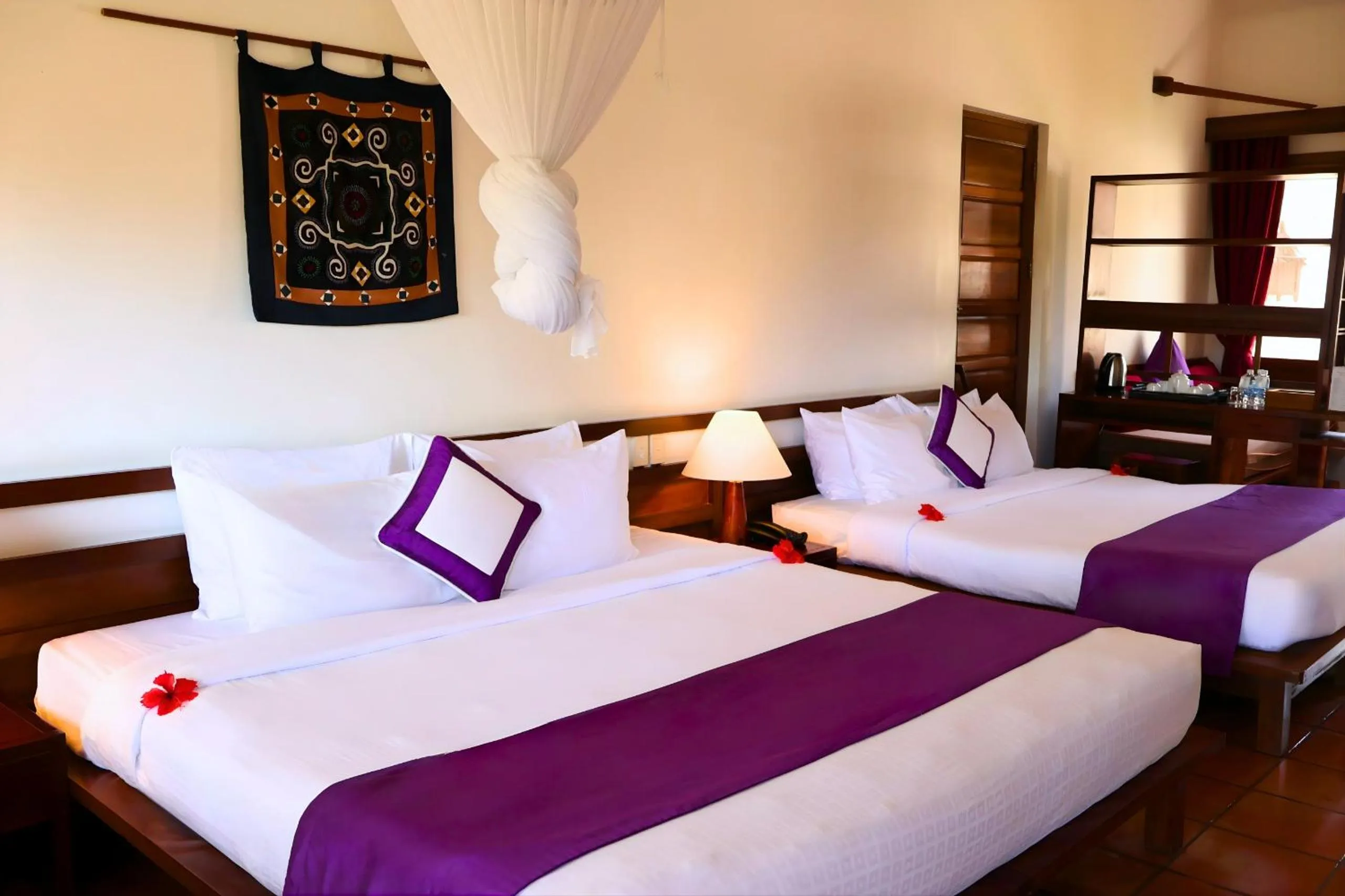 Bed in Victoria Phan Thiet Beach Resort & Spa