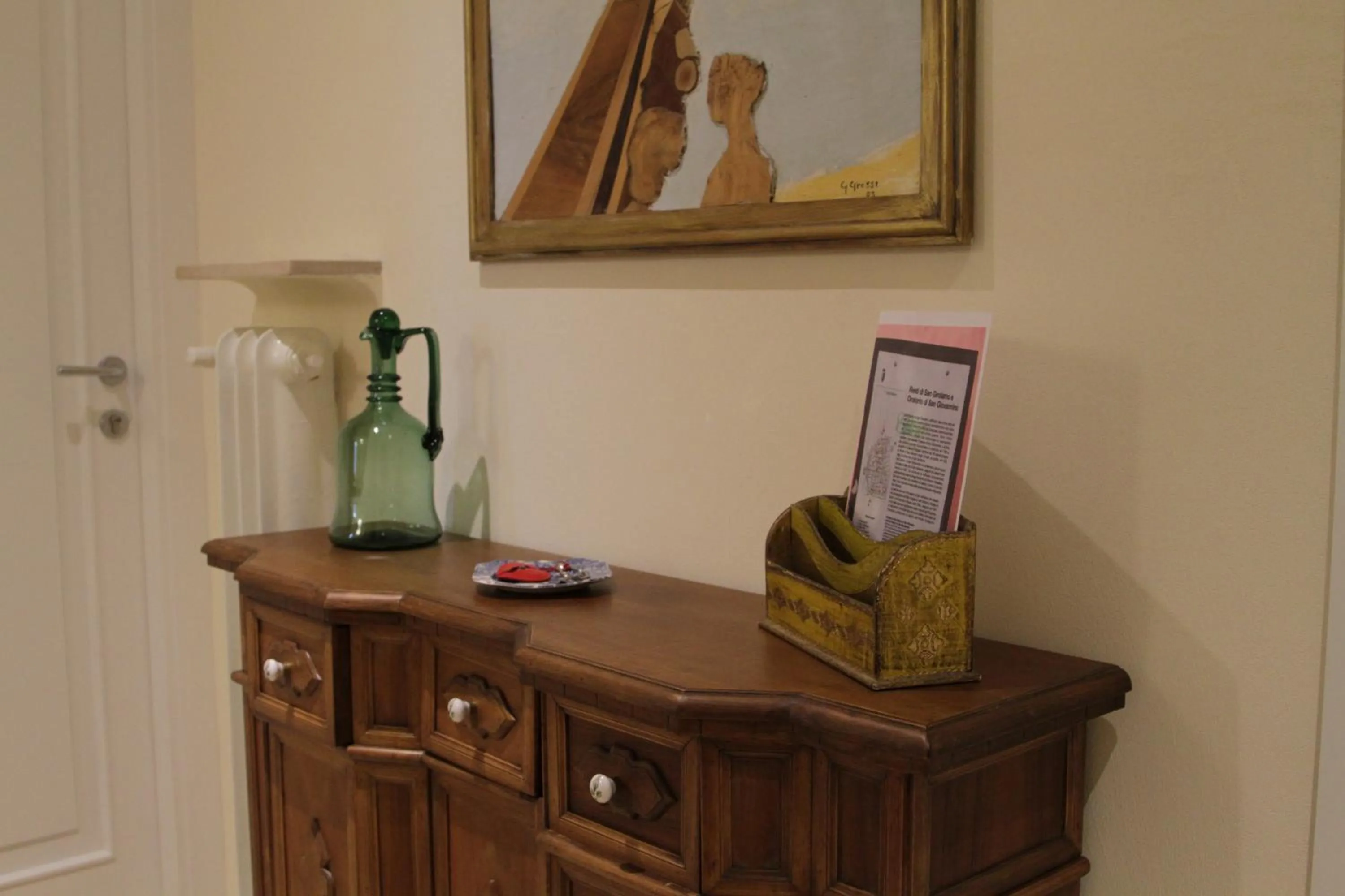 Decorative detail in B&B I Propilei di San Girolamo