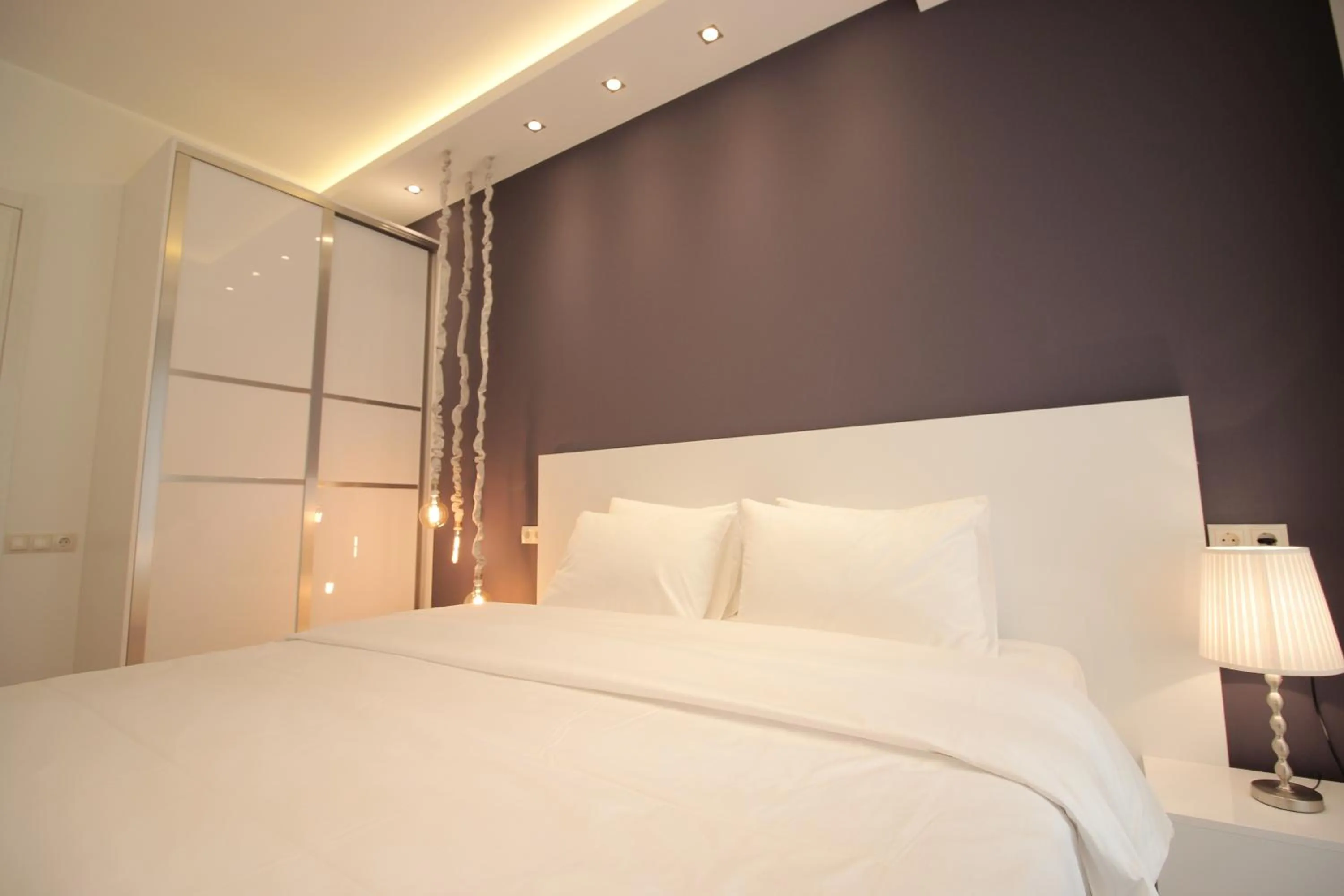 Bedroom, Bed in Maxela Apartments