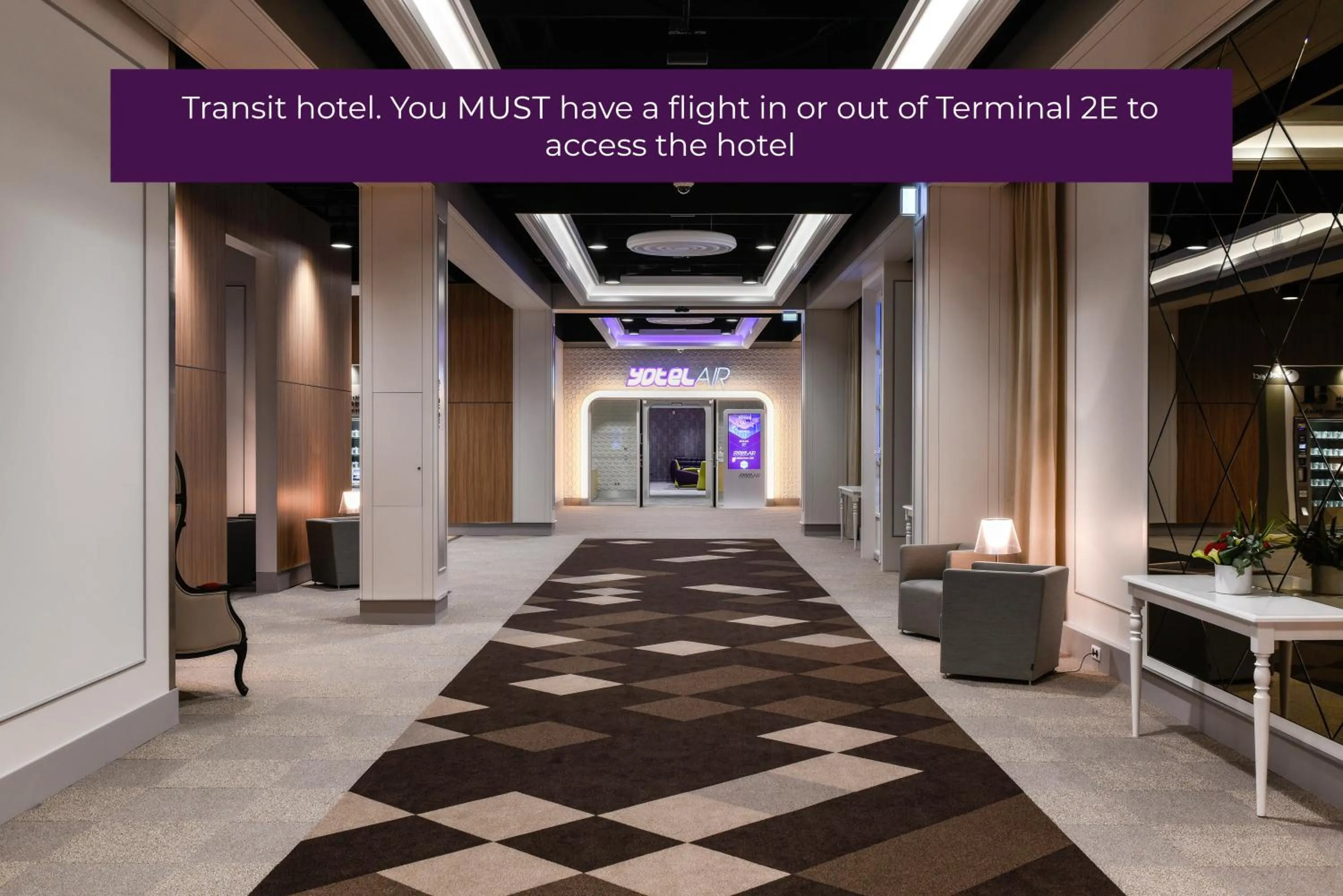 Property building in YOTELAIR Paris CDG - Transit Hotel - Terminal 2E