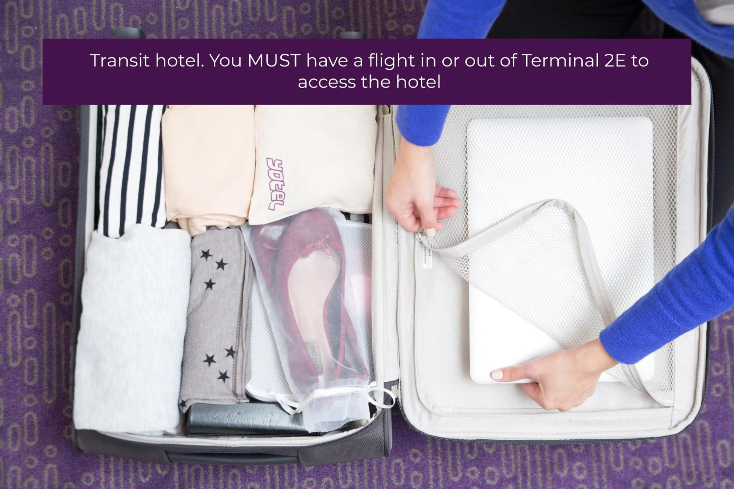 Logo/Certificate/Sign in YOTELAIR Paris CDG - Transit Hotel - Terminal 2E