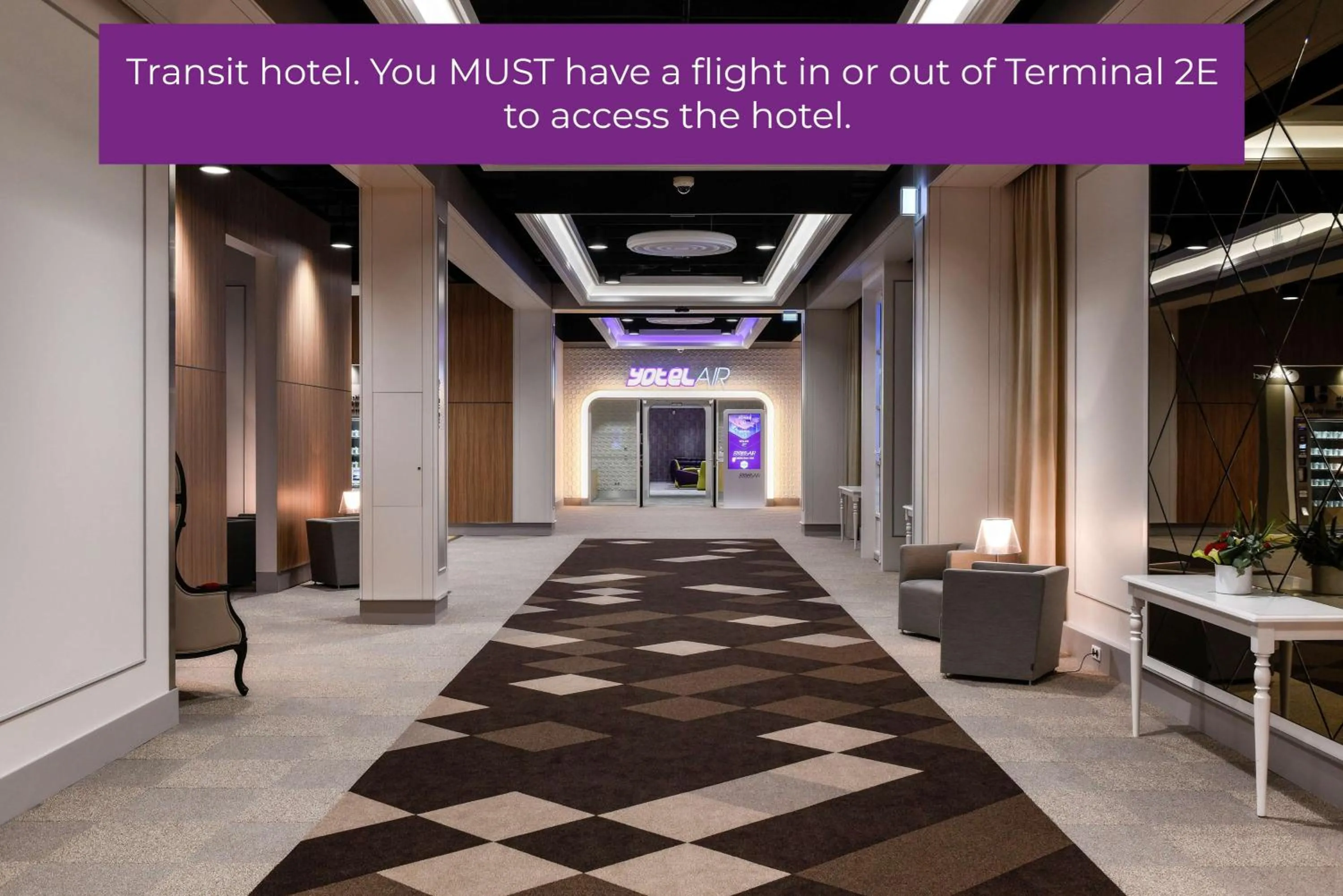 Property building in YOTELAIR Paris CDG - Transit Hotel - Terminal 2E