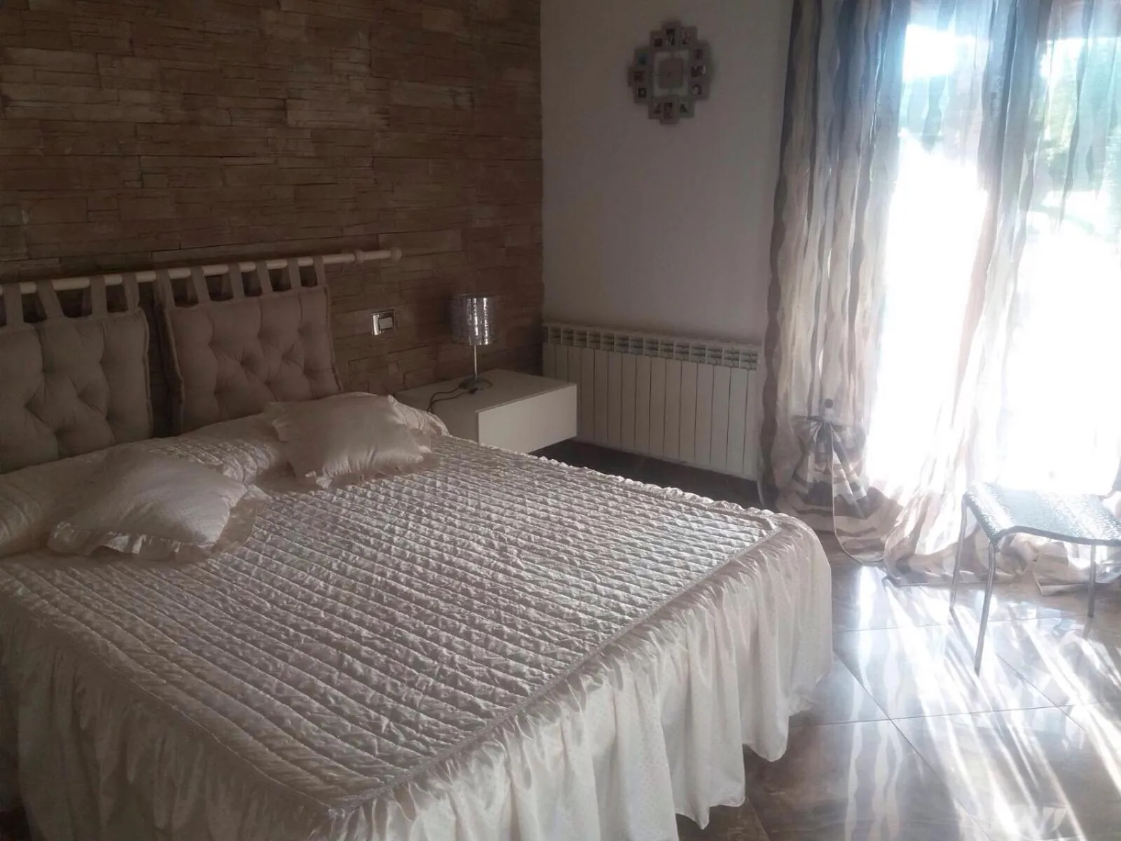 Bed in Tonini House