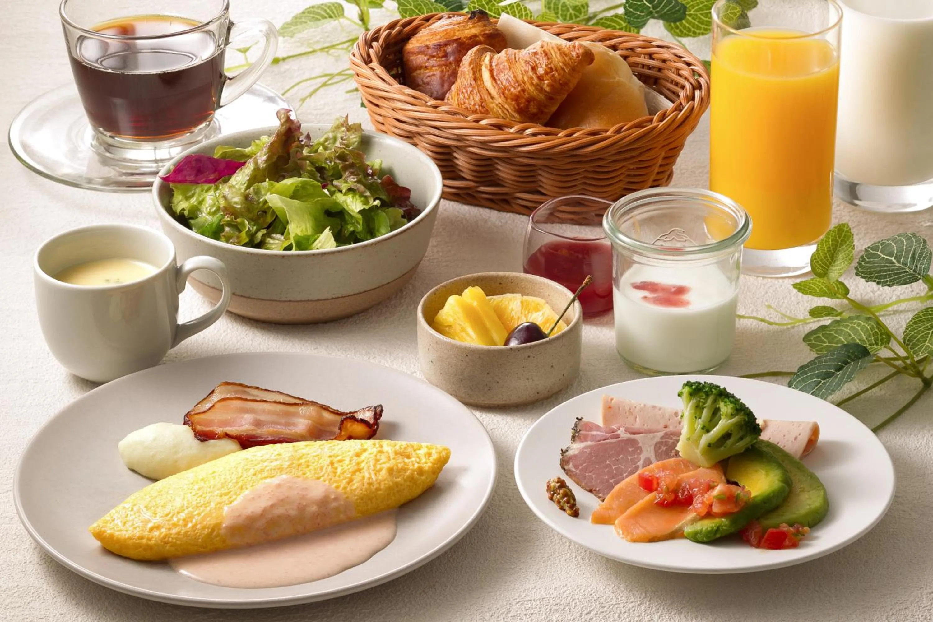 Restaurant/places to eat in Miyako Hotel Hakata