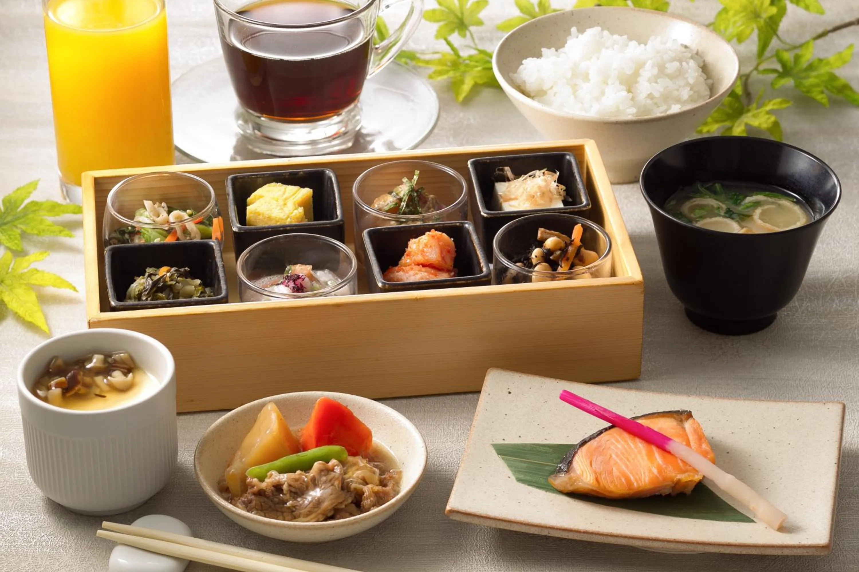 Restaurant/places to eat in Miyako Hotel Hakata