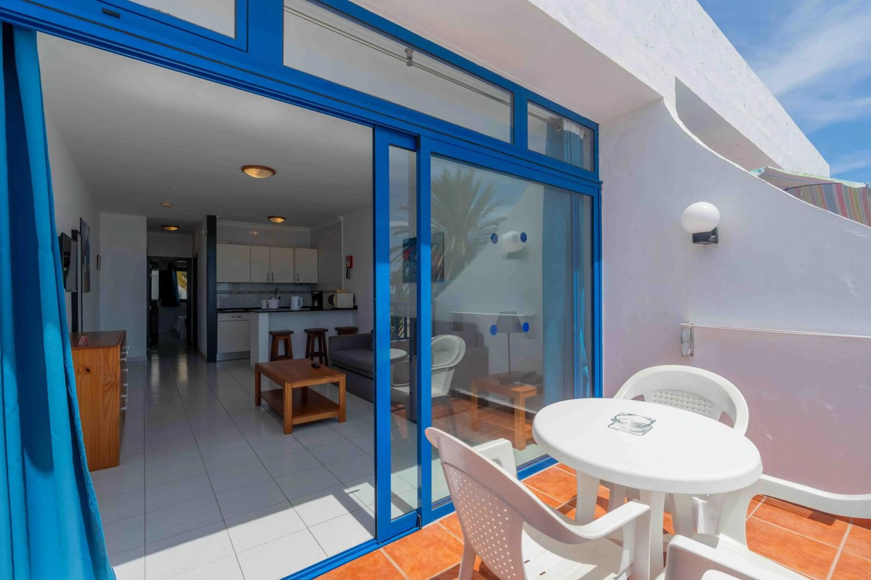 Balcony/Terrace in Apartamentos Jable Bermudas