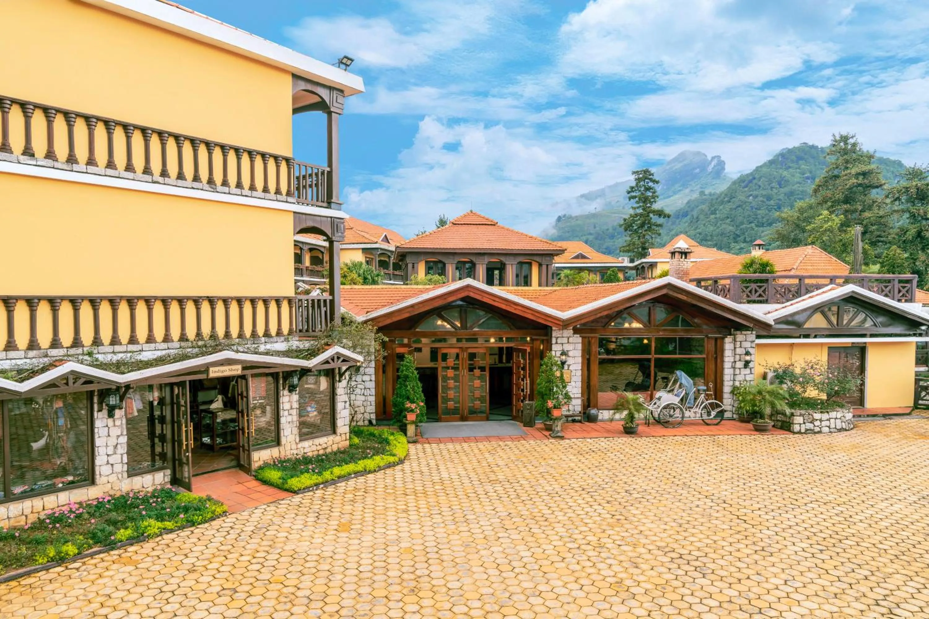 Property building in BB Sapa Resort & Spa - Formerly Victoria Sapa Resort & Spa