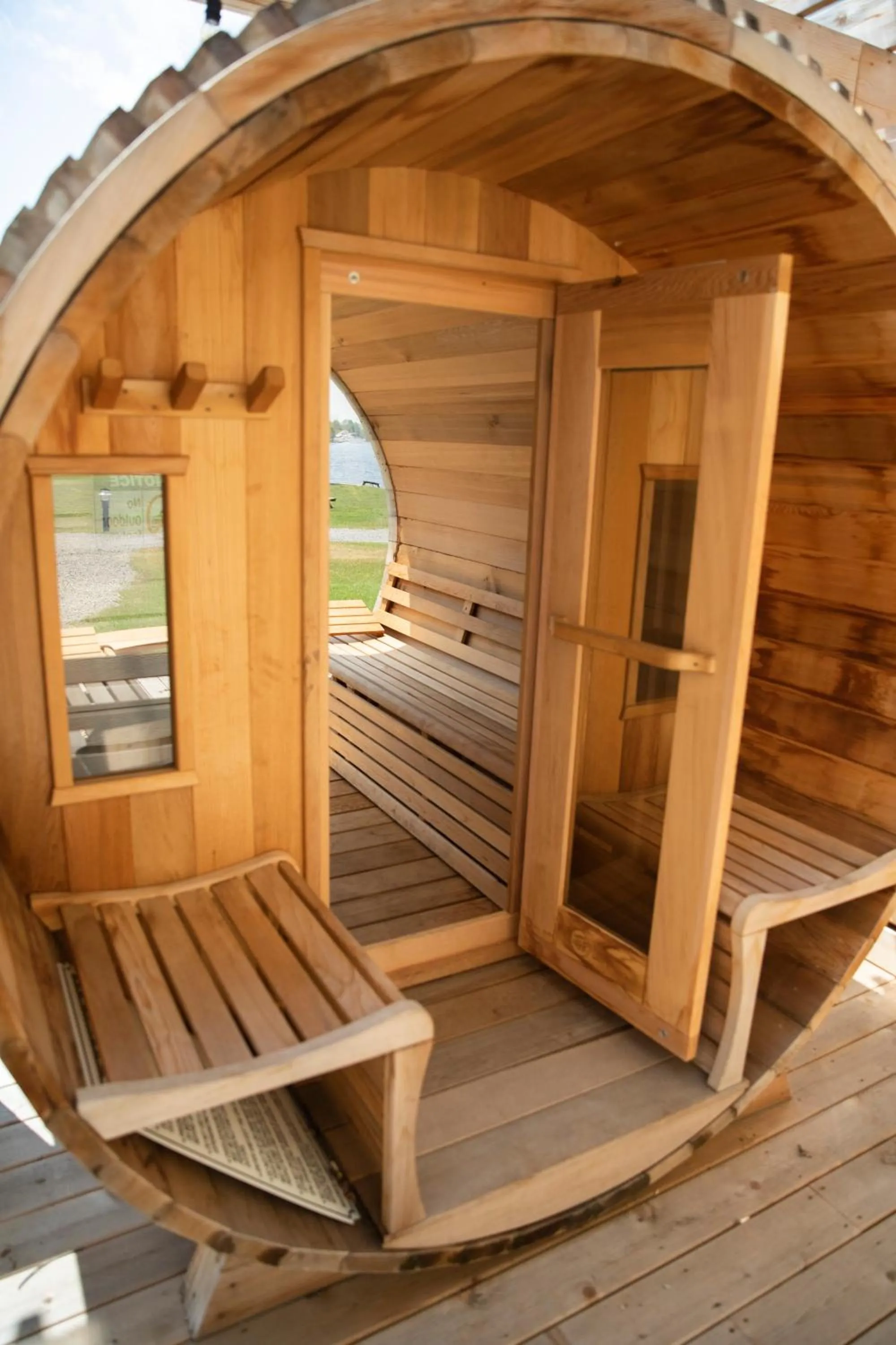 Sauna in Rawley Resort, Spa & Marina