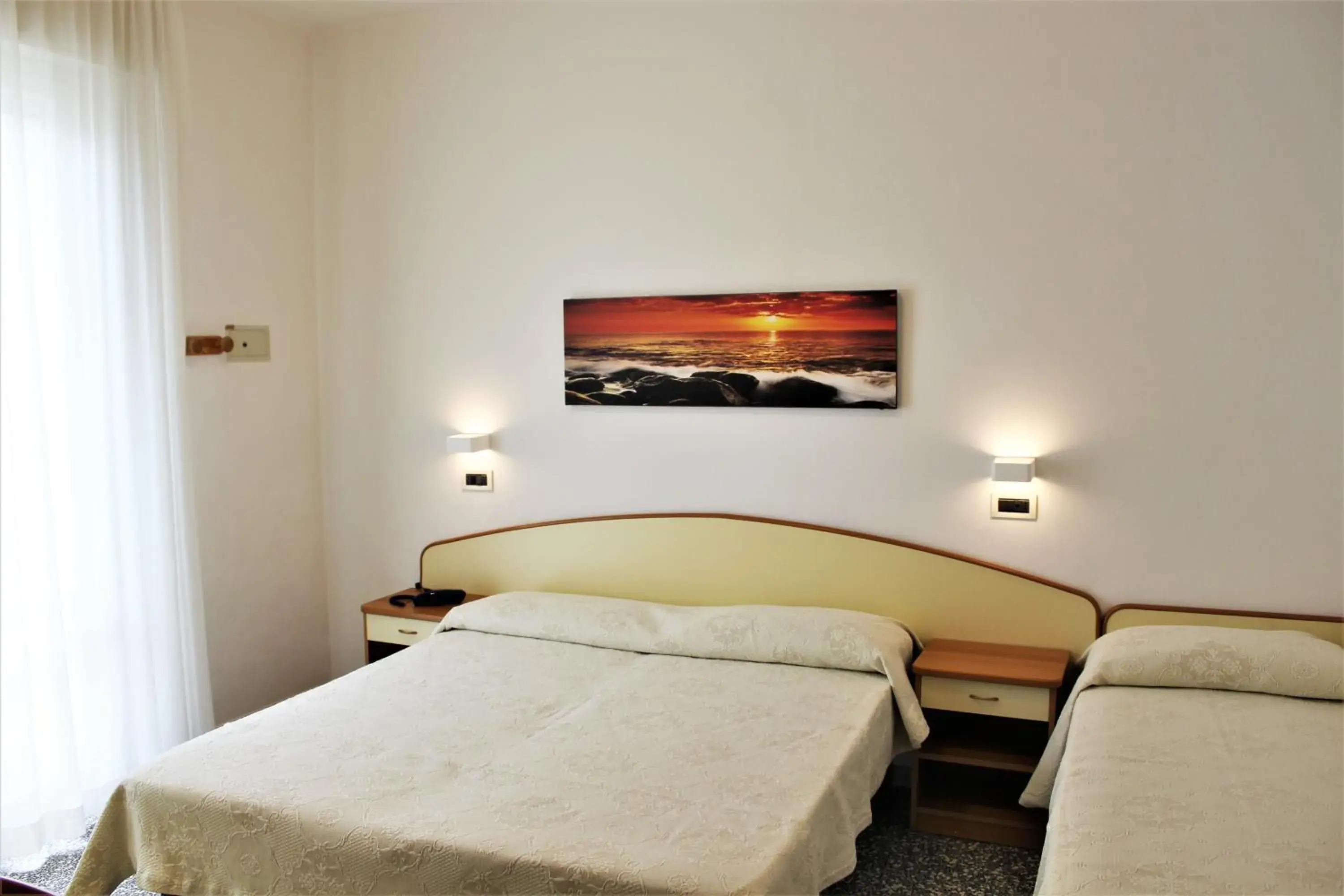 Bed in Hotel Manuela