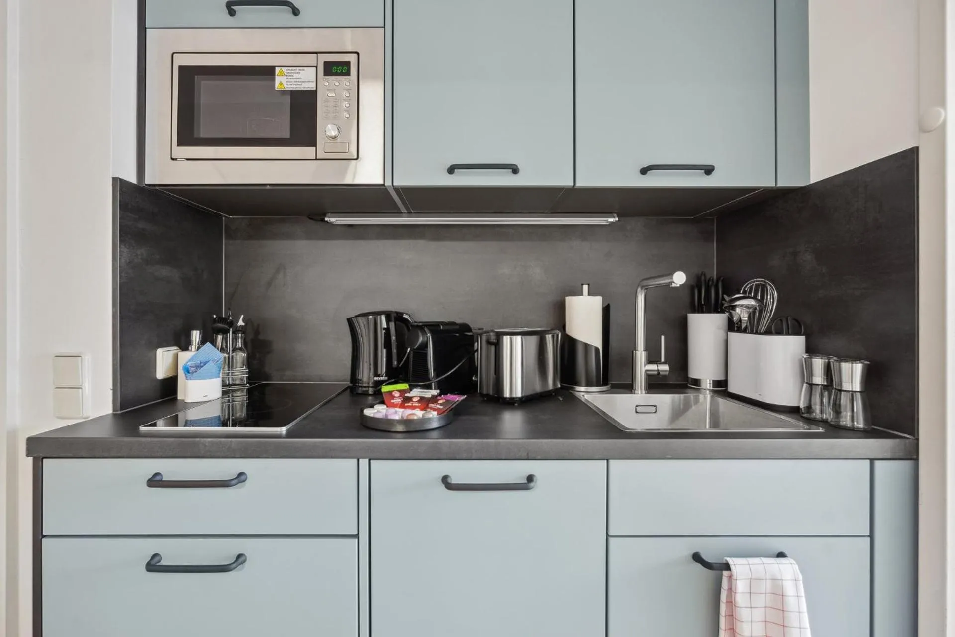 stove in Limehome Dresden Antonstraße