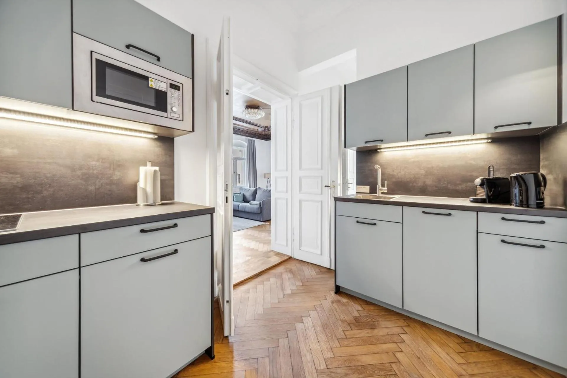 Coffee/tea facilities in Limehome Dresden Antonstraße